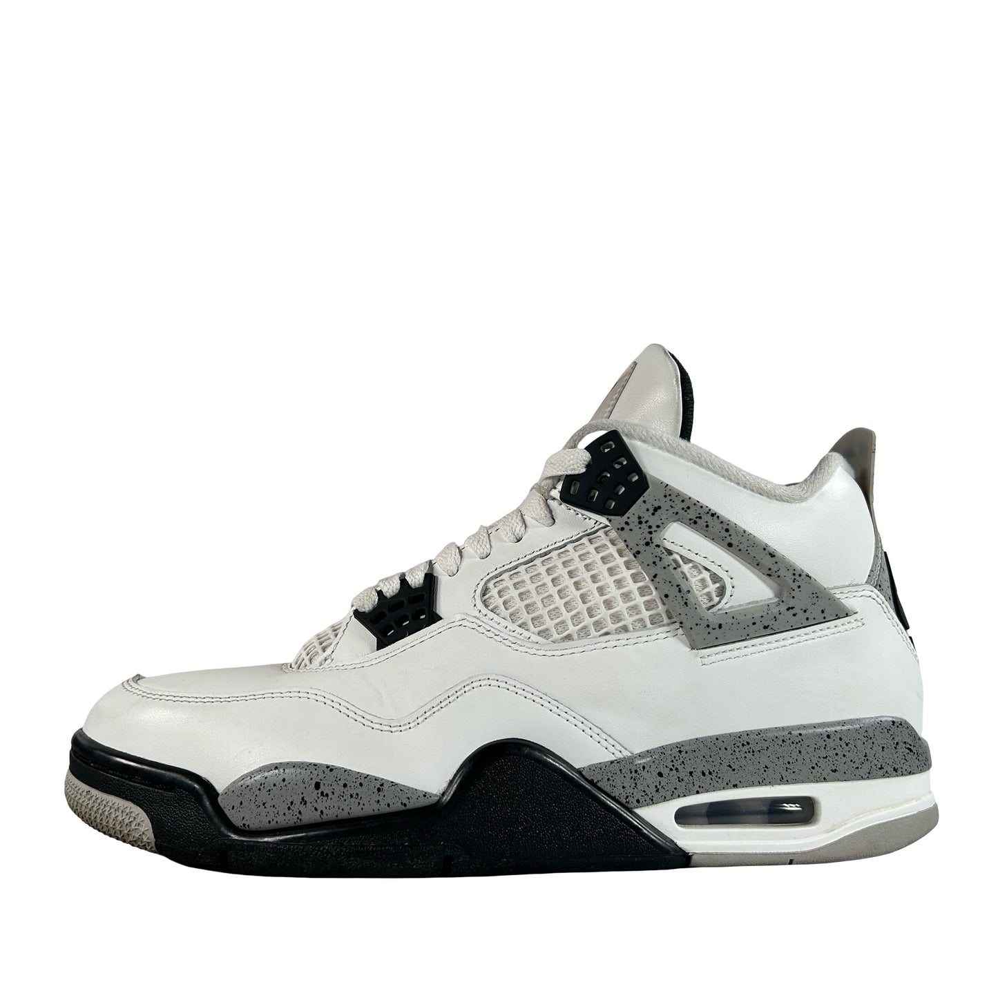 FV5029 100 Jordan 4 Retro White Cement (2025) [USED] - 9.5 M (Used7)