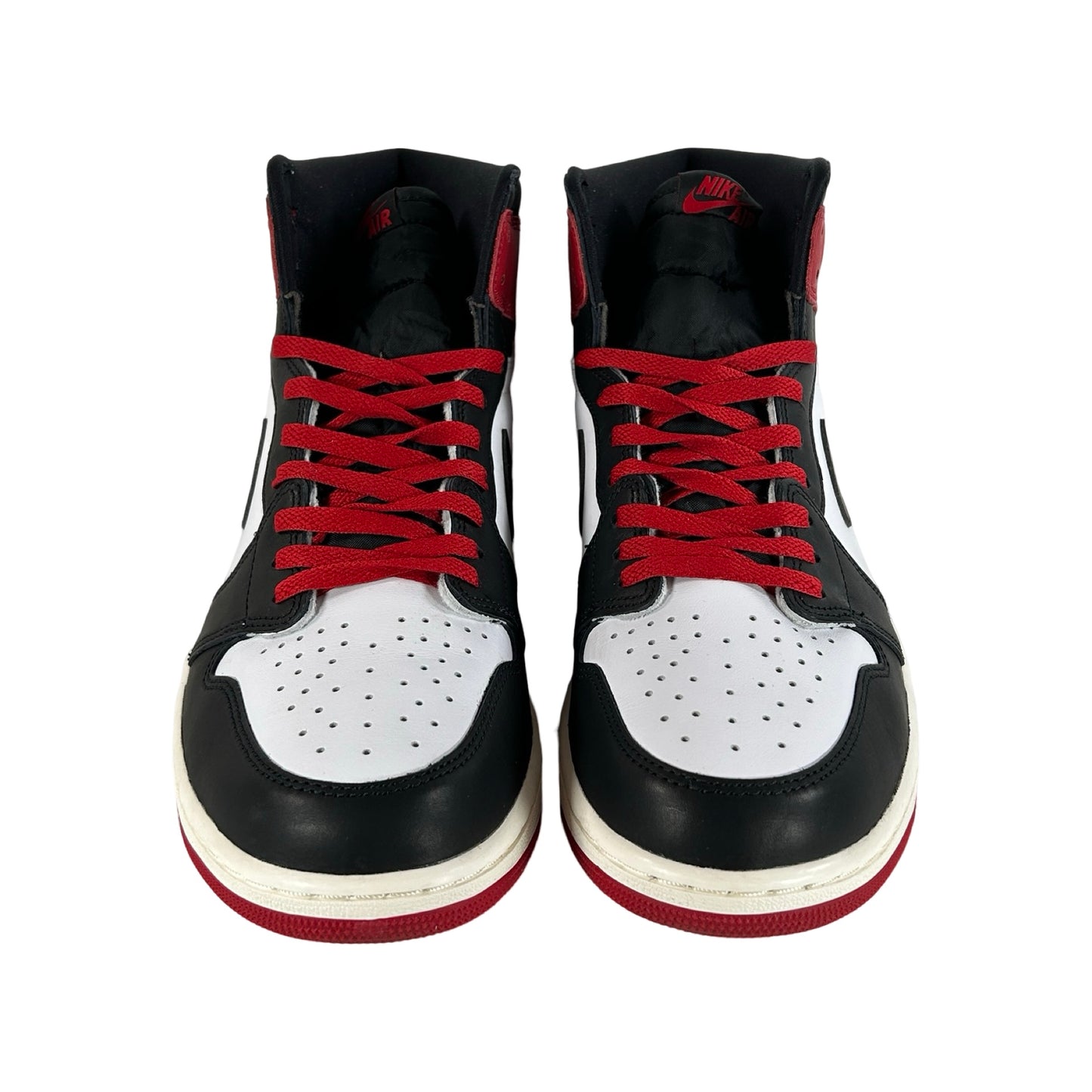 DZ5485 106 Jordan 1 Retro High OG Black Toe Reimagined [USED] - 12 M (Used)