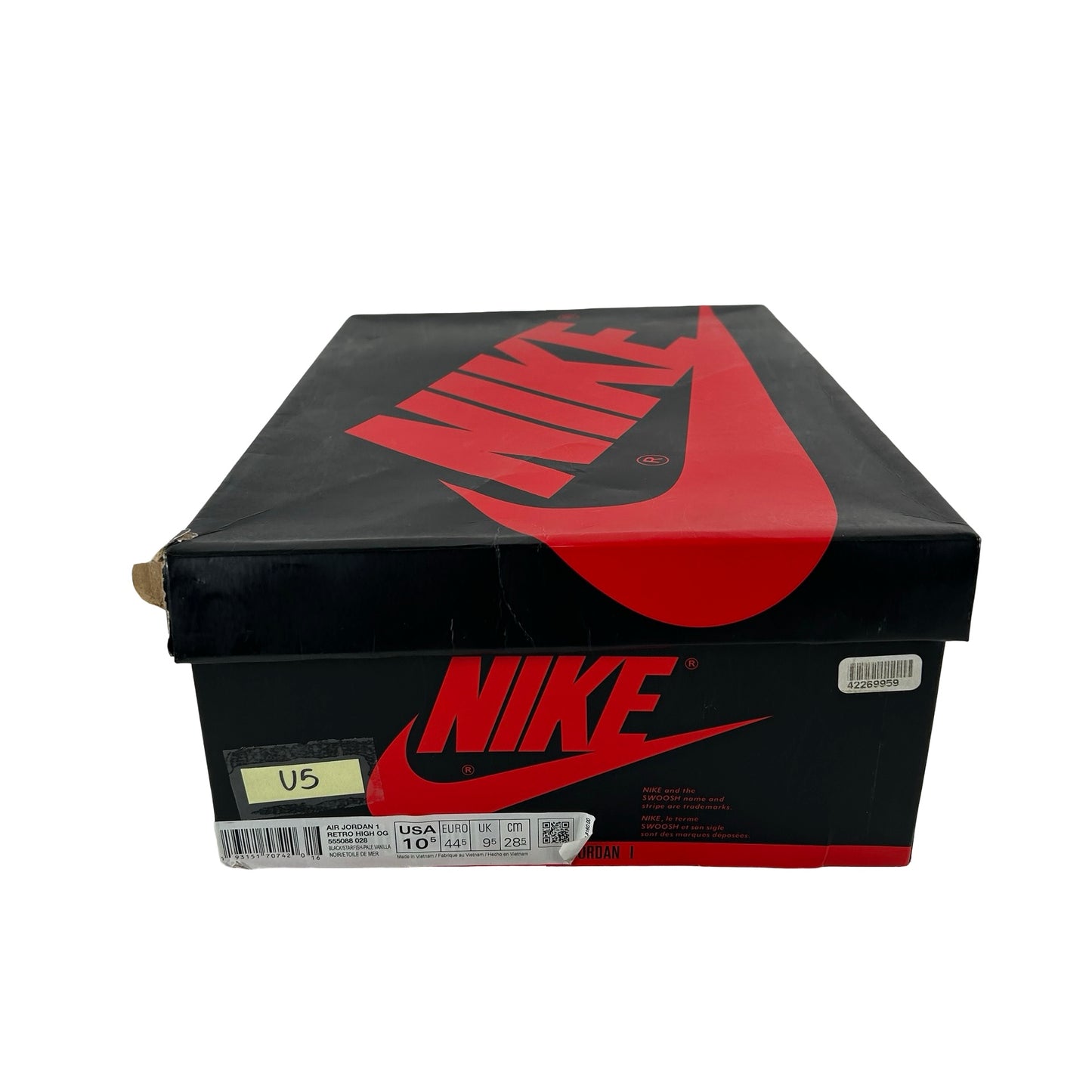 555088 028 Jordan 1 Retro High Shattered Backboard 3.0 [USED] - 10.5 M (Used5)