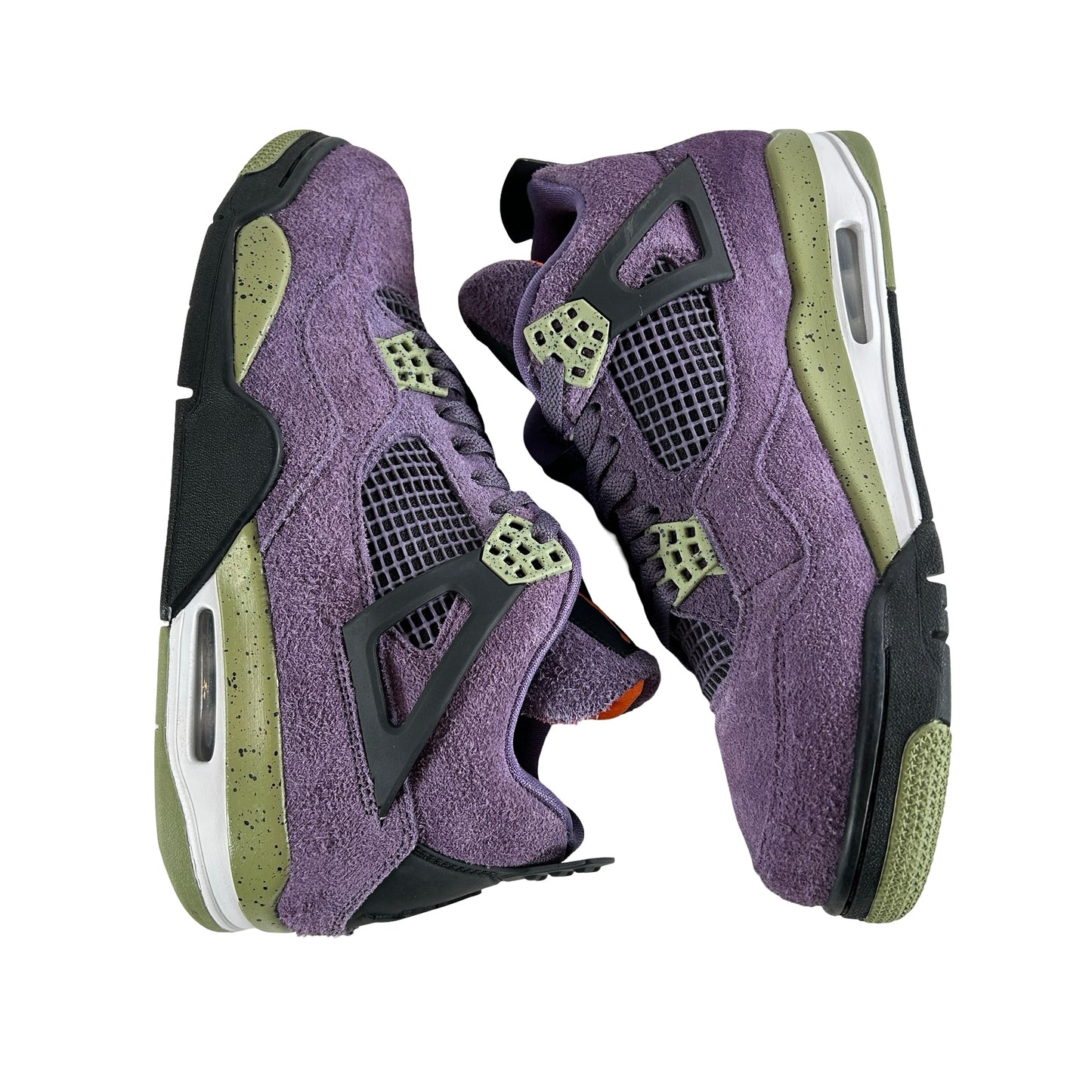 AQ9129 500 Jordan 4 Retro Canyon Purple [USED] - 12 W (Used)