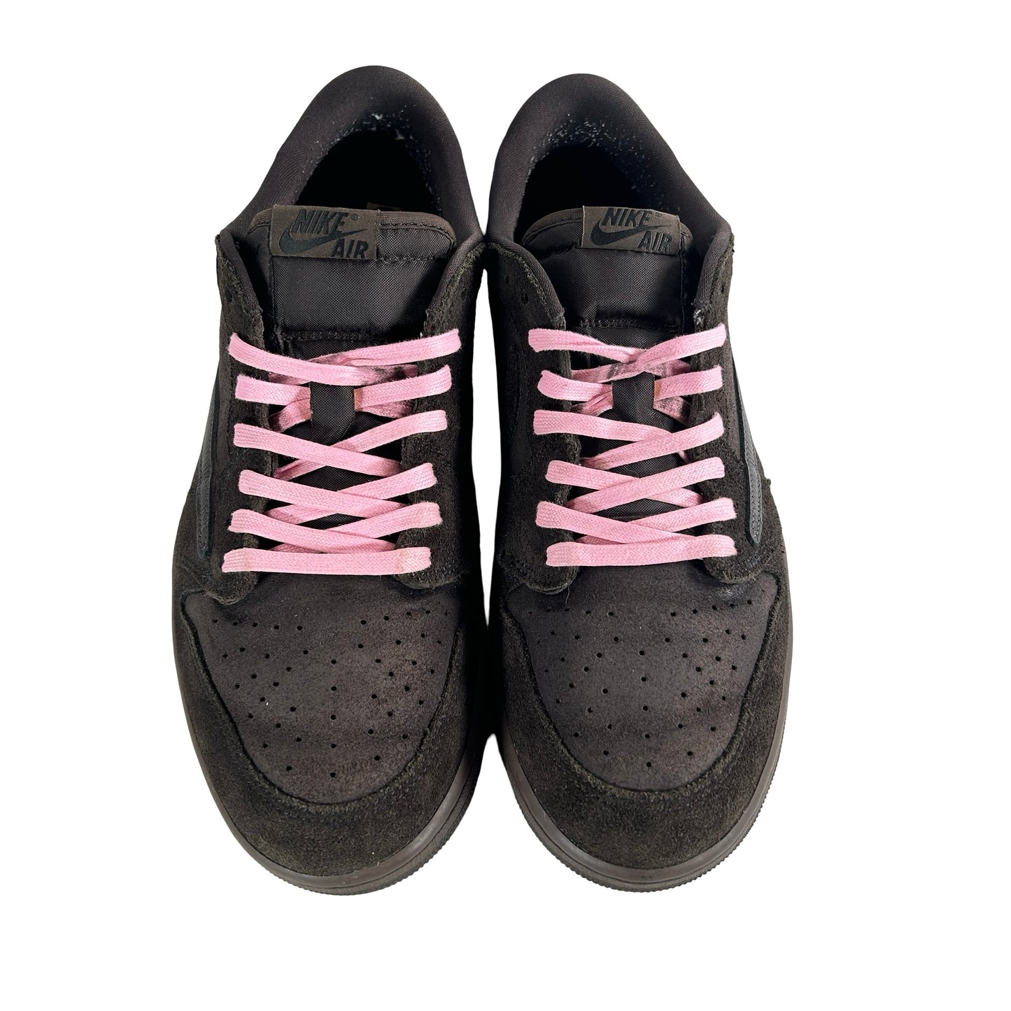 DM7866 202 Jordan 1 Retro Low OG SP Travis Scott Velvet Brown [USED] - 12.5 M (Used) (No Box)