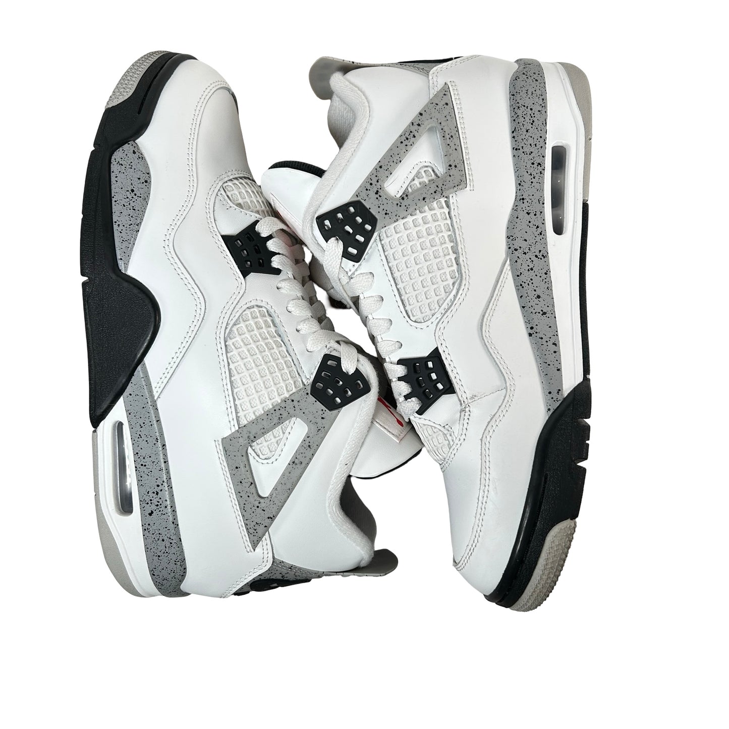 FV5029 100 Jordan 4 Retro White Cement (2025) [USED] - 9 M (Used15)