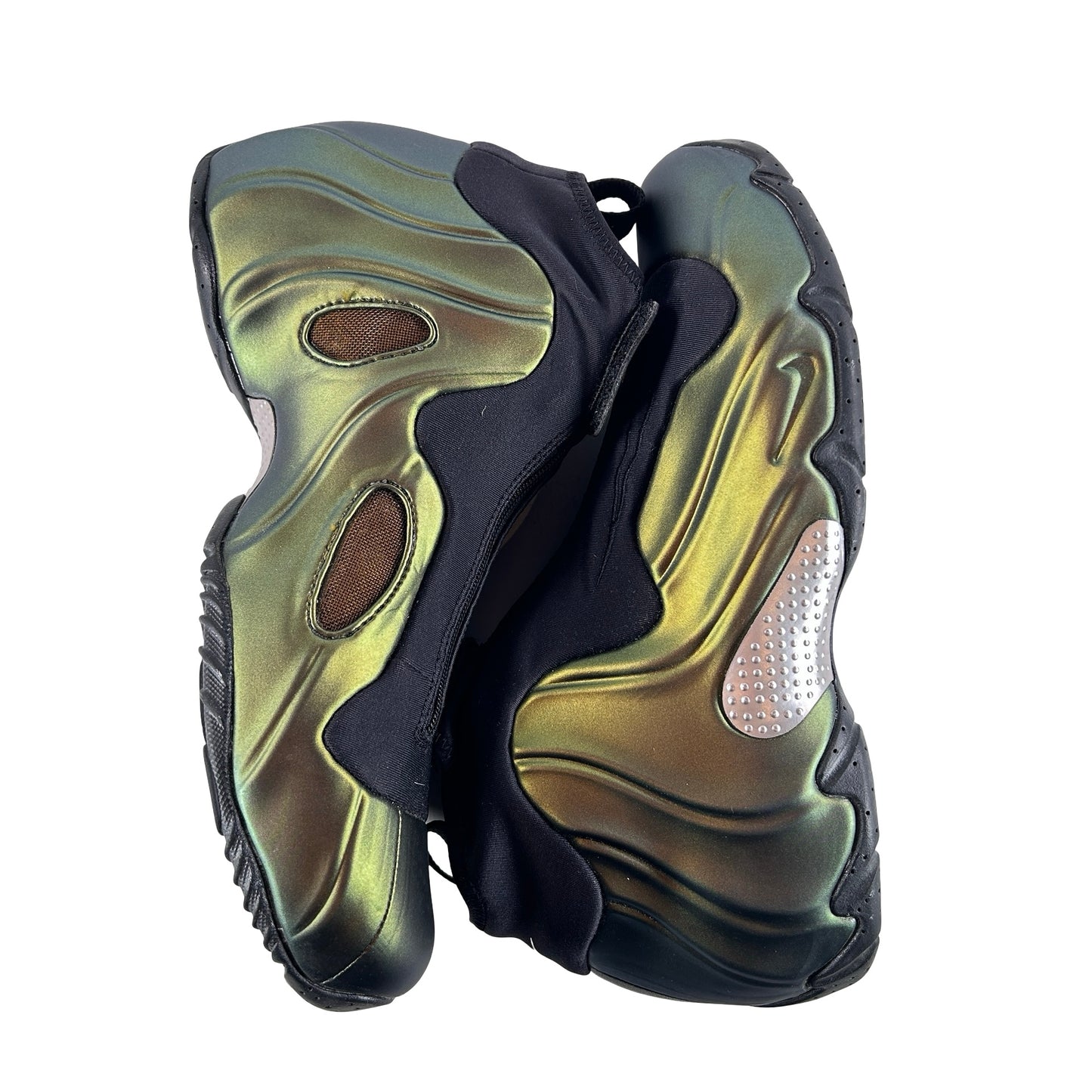 FV5582 700 Nike Air Flightposite Metallic Gold (2024) [USED] - 9.5 M (VNDS)