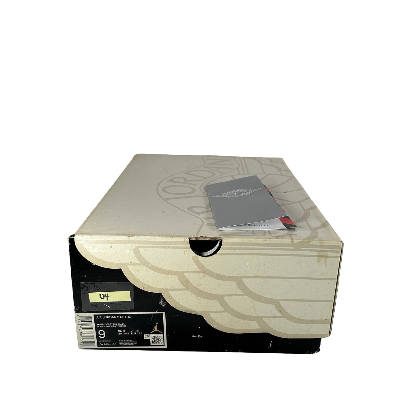 DX2454 106 Jordan 2 Retro OG Chicago (2022) [USED] - 9 M (Used4)