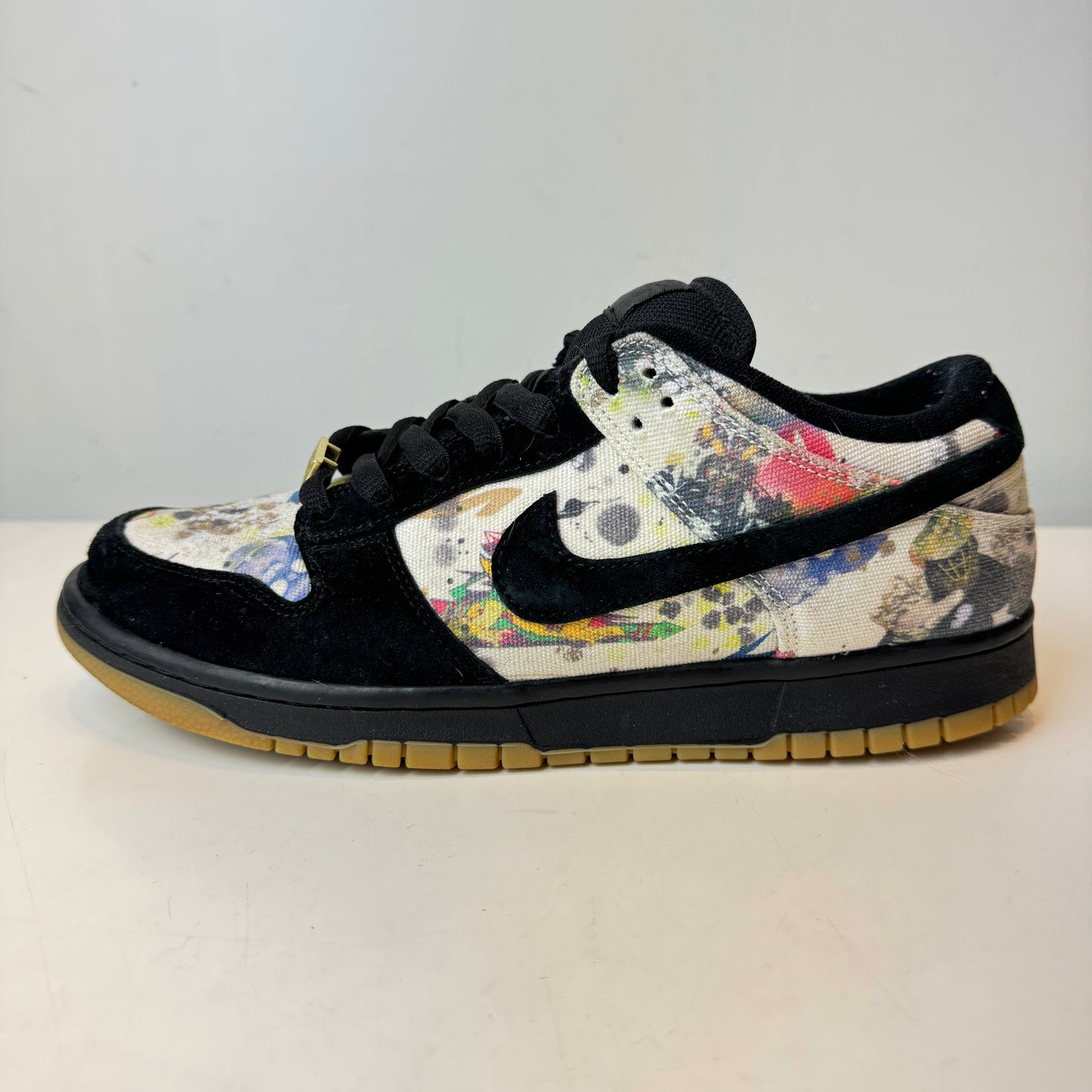 FD8778 001 Nike SB Dunk Low Supreme Rammellzee [USED] - 9.5 M (Used)