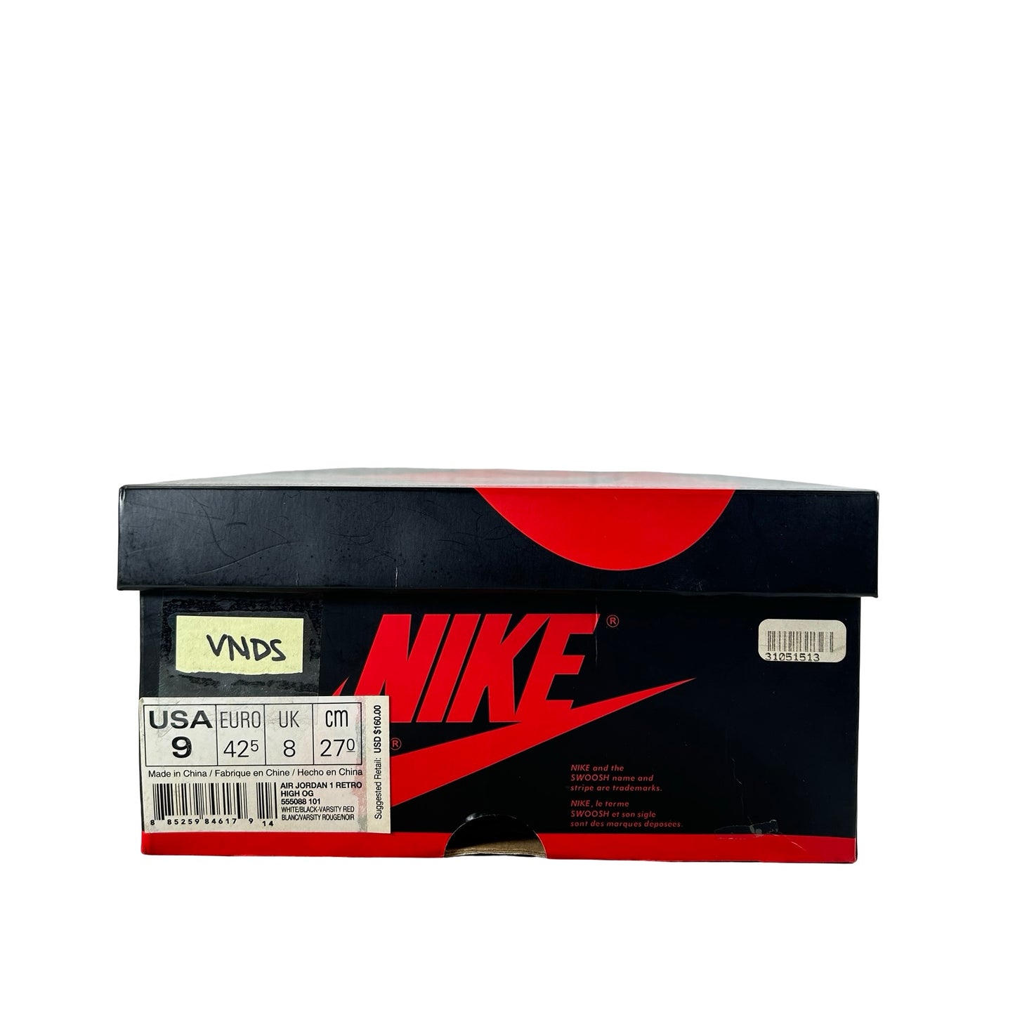 555088 101 Jordan 1 Chicago 2015 [USED] - 9 M (VNDS)