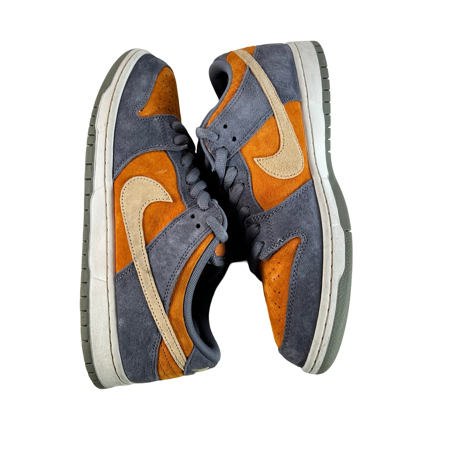 HF3063 002 Nike SB Dunk Low Light Carbon Monarch [USED] - 10.5 M (Used) (Replace Box)