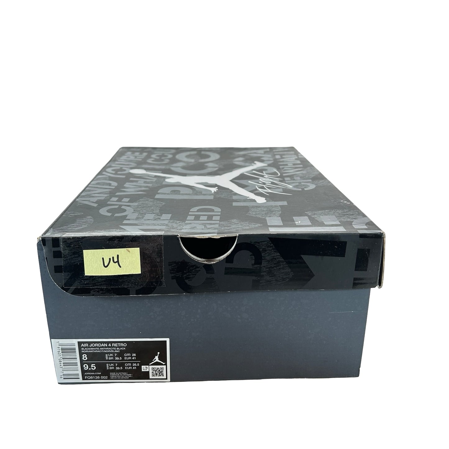 FQ8138 002 Jordan 4 Retro Fear (2024) [USED] - 8 M (Used4)