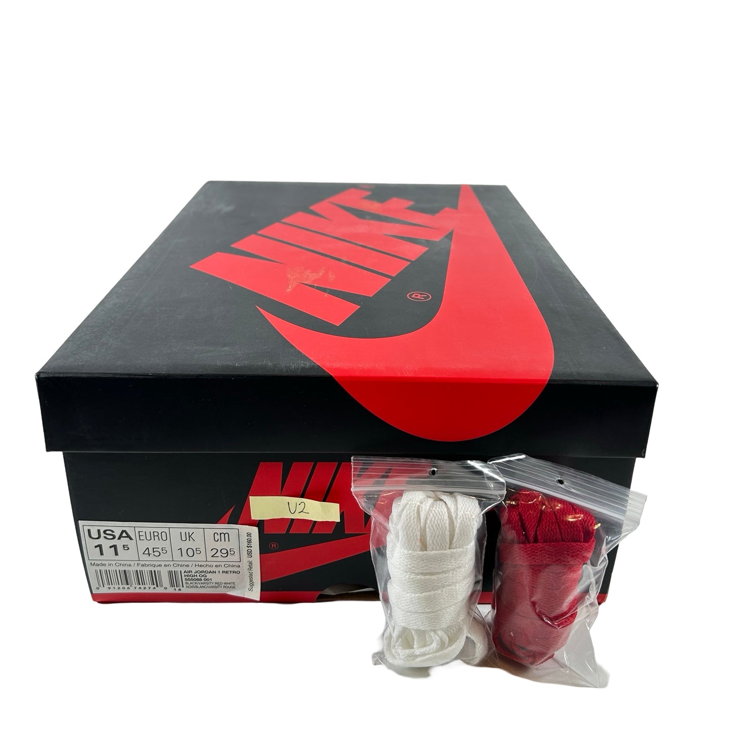 555088 001 Jordan 1 Retro High Bred Banned (2016) [USED] - 11.5 M (Used2)