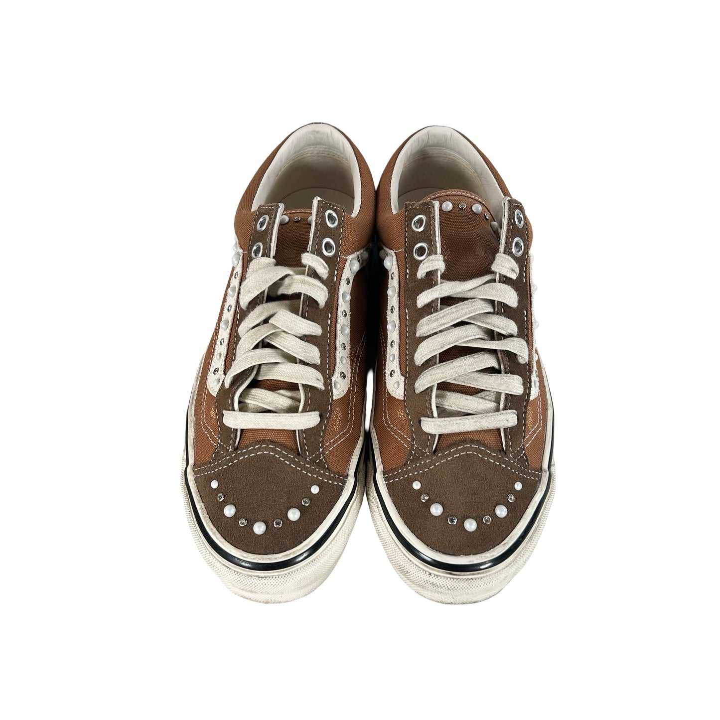 VN000E8VFST Vans LX Old Skool 36 Pearlized Pack Vintage Cocoa Brown [USED] - 8.5 M (Used)