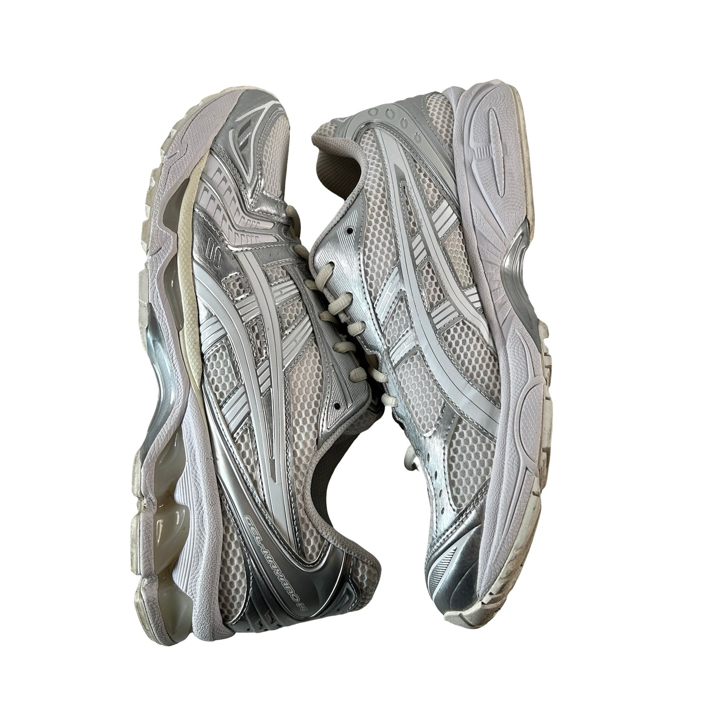 1201A457 100 ASICS Gel-Kayano 14 JJJJound Silver White [USED] - 10.5 M (Used)