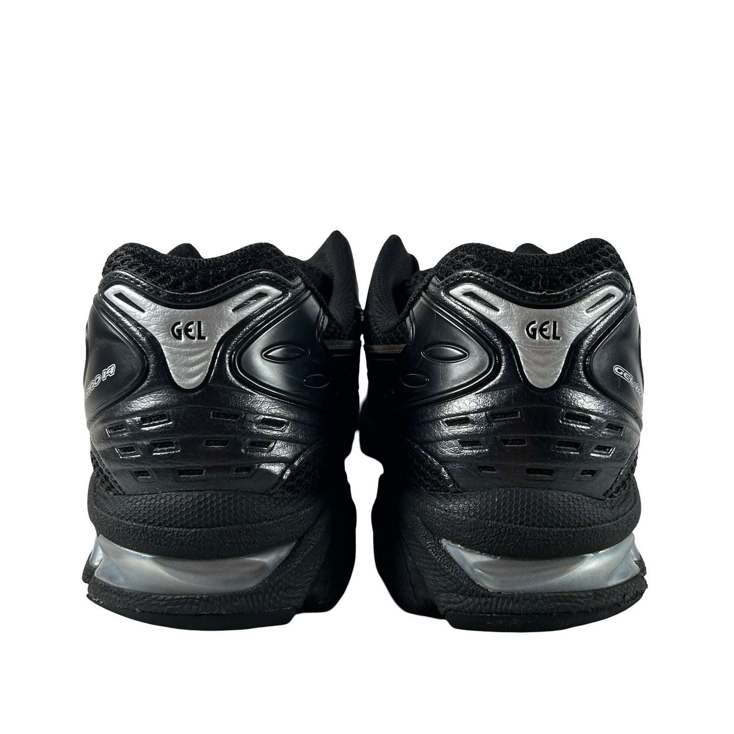 1201A019 006 ASICS Gel-Kayano 14 Black Pure Silver [USED] - 13 M (Used) (Replace Box)