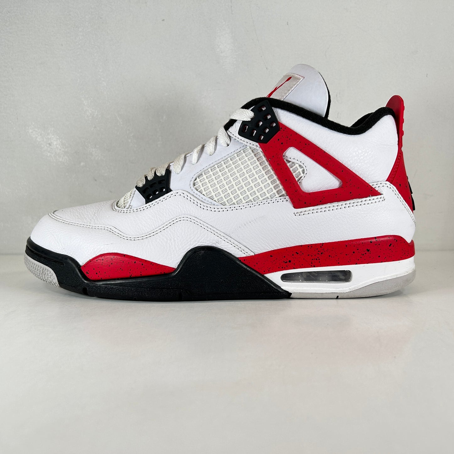 DH6927 161 Jordan 4 Retro Red Cement [USED] - 11 M (Used) (Replace Box) (Missing Right Insole)