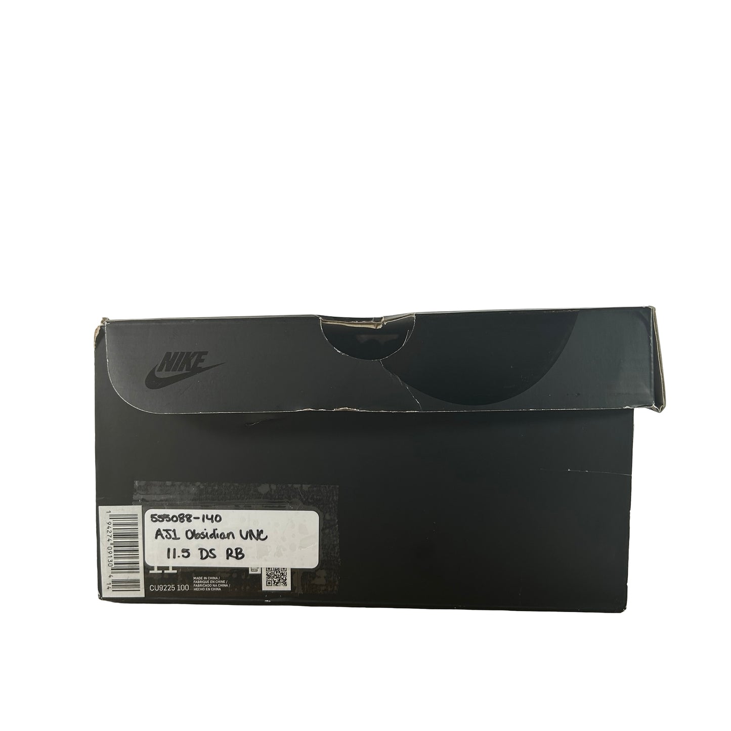 555088 140 Jordan 1 Obsidian UNC [REPLACE BOX]