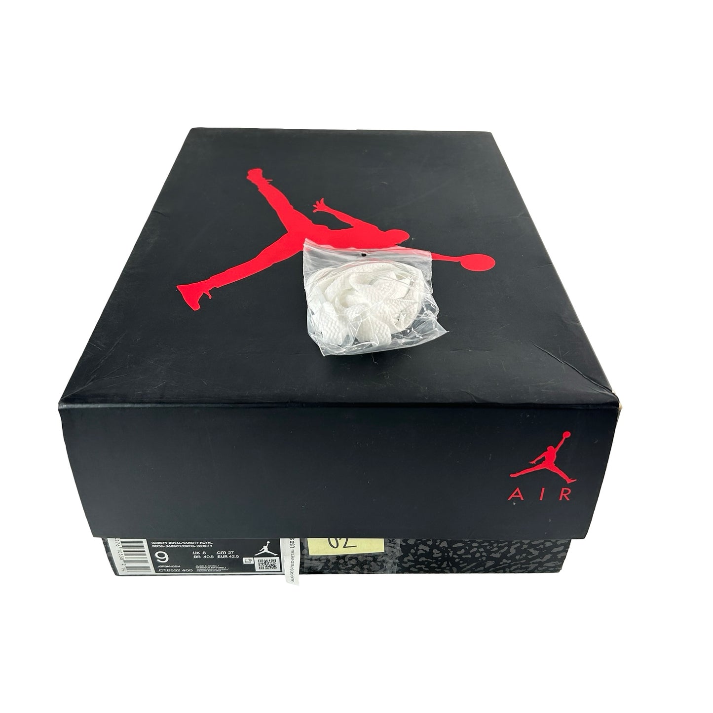 CT8532 400 Jordan 3 Retro Varsity Royal Cement [USED] - 9 M (Used2)