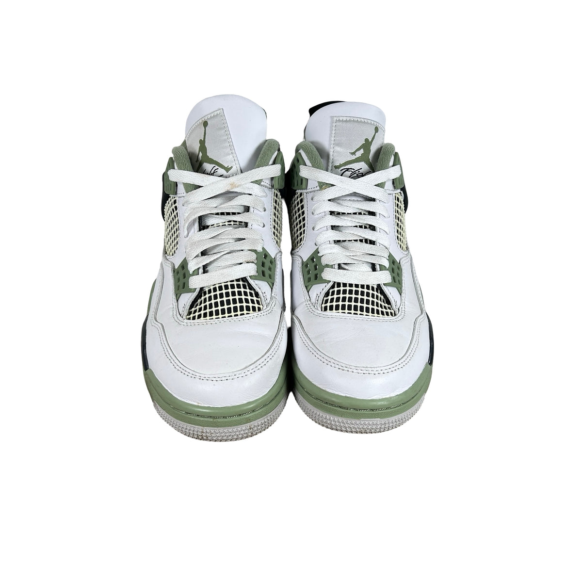 AQ9129 103 Jordan 4 Retro Seafoam (W) [USED] - 8.5 W (Used) (No Box)