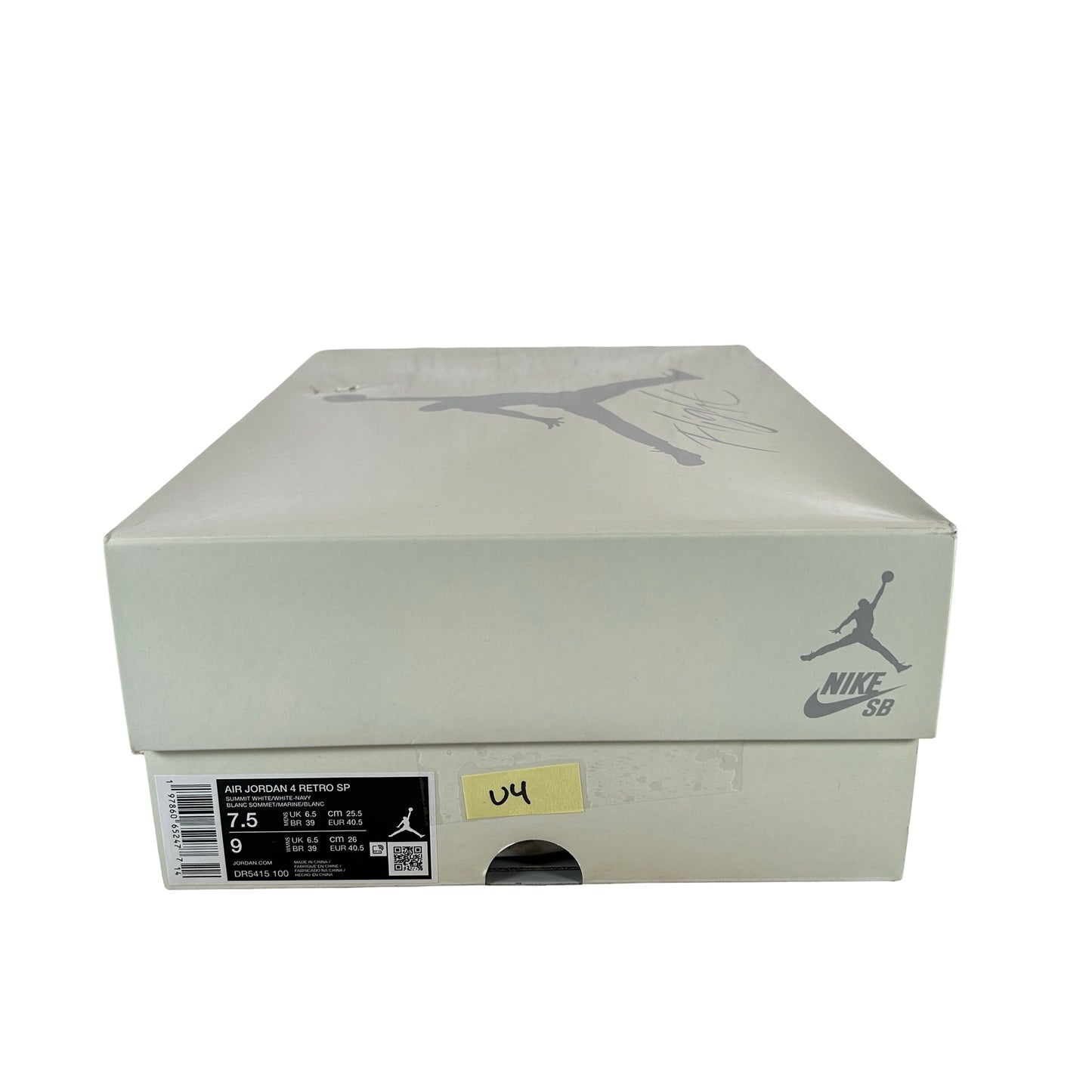 DR5415 100 Jordan 4 Retro SB Navy [USED] - 7.5 M (Used4)