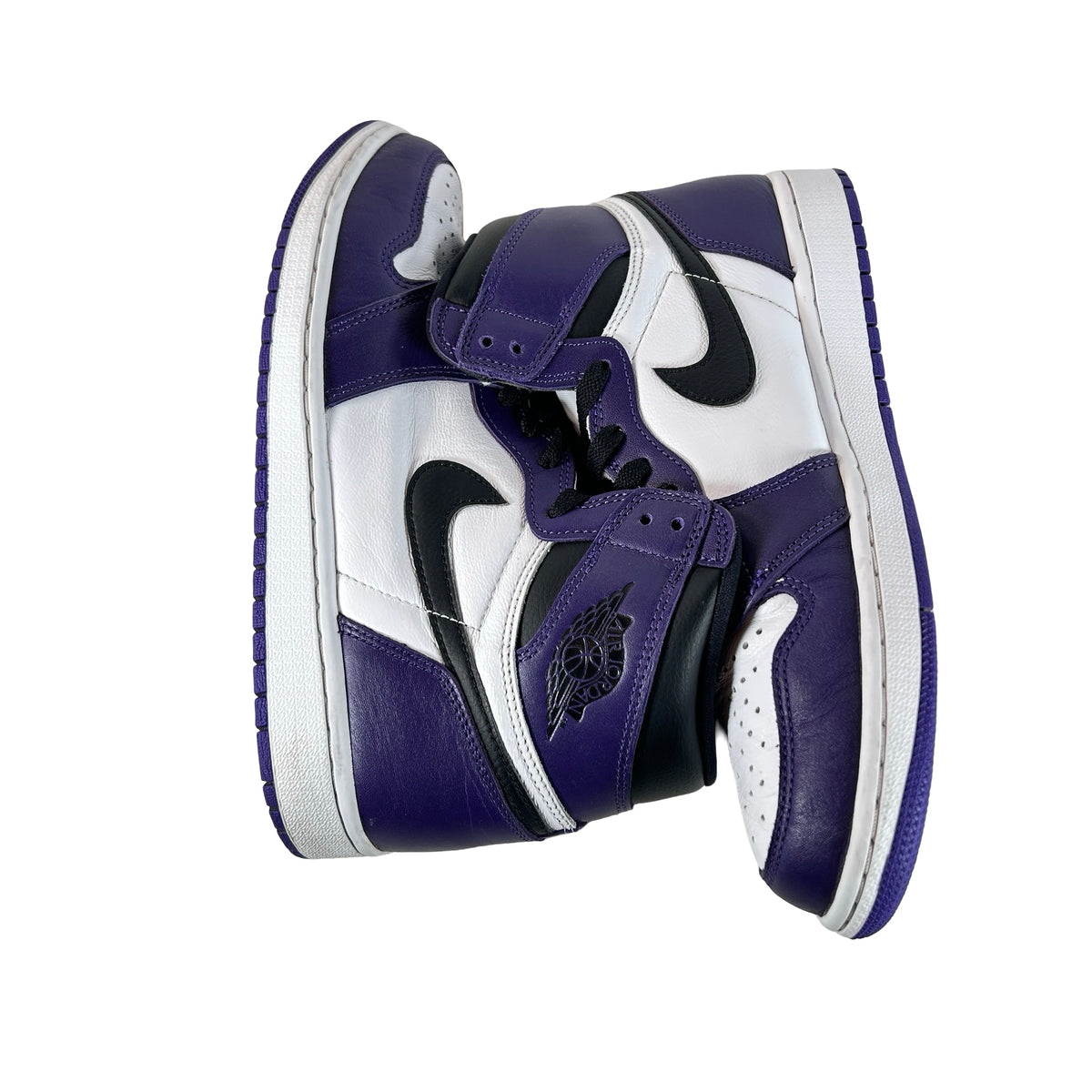 555088 500 Jordan 1 Court Purple [USED] - 9.5 M (Used6)