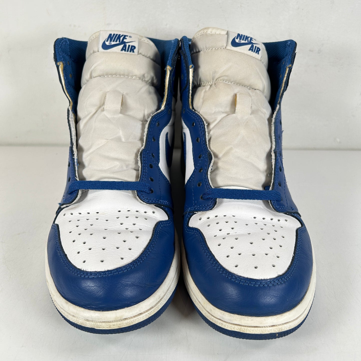 555088 127 Jordan 1 Retro Storm Blue [USED] - 10.5 M (Used)