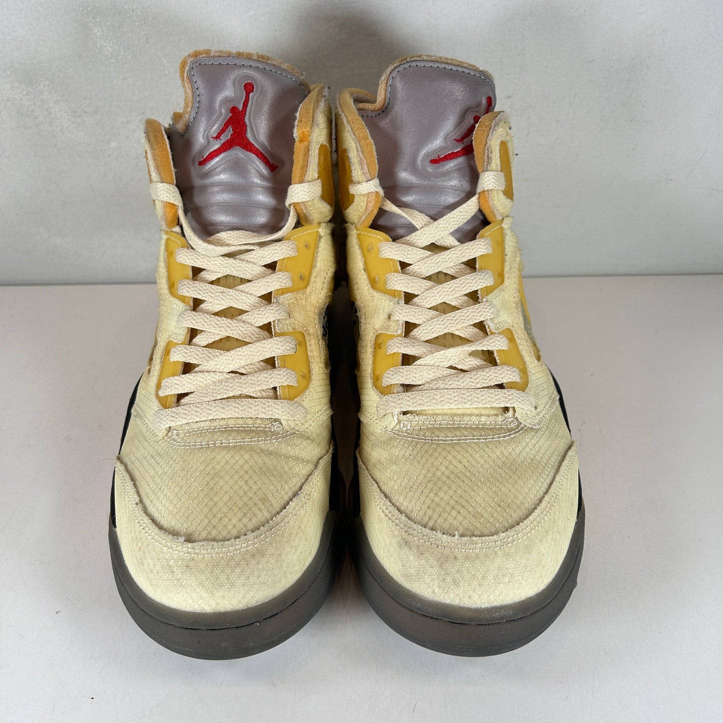 DH8565 100 Jordan 5 Off-White Sail [USED] - 10.5 M (Used) (No Box)