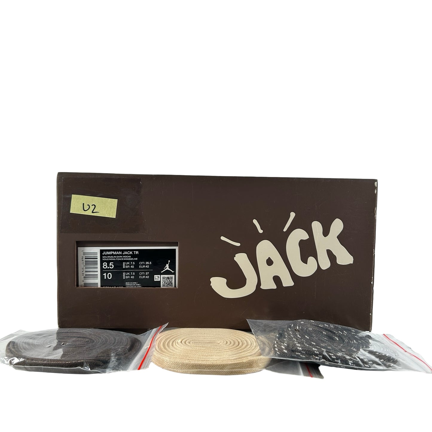 FZ8117 100 Jordan Jumpman Jack TR Travis Scott Sail [USED] - 8.5 M (Used2)