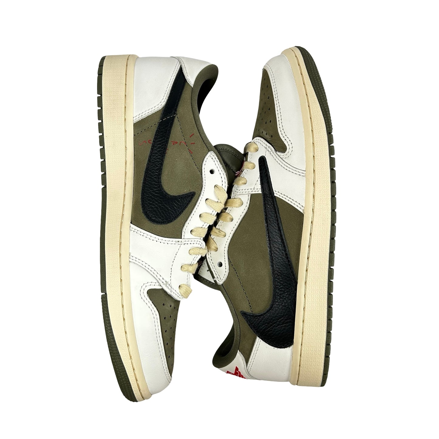DM7866 200 Jordan 1 Retro Low OG SP Travis Scott Medium Olive [USED] - 9 (Used)