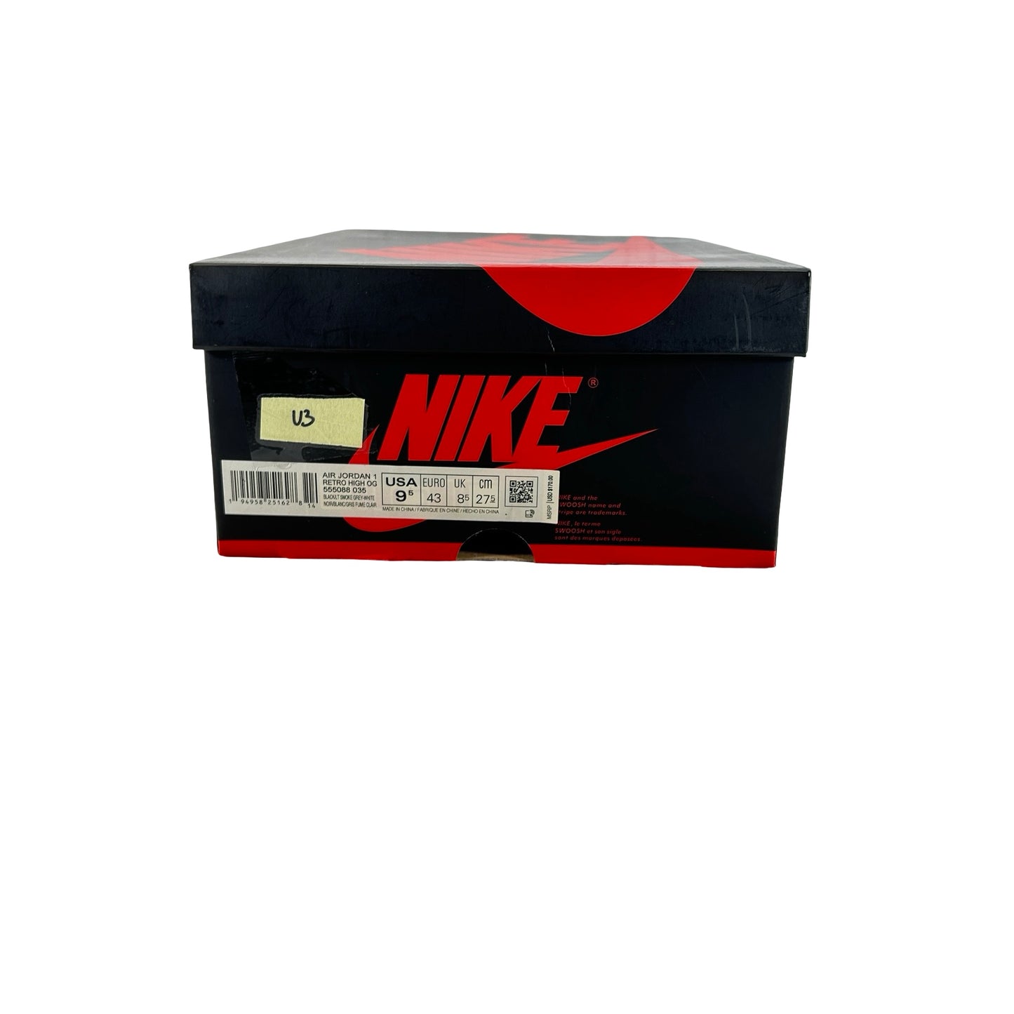 555088 035 Jordan 1 Retro High Shadow 2.0 [USED] - 9.5 M (Used3)
