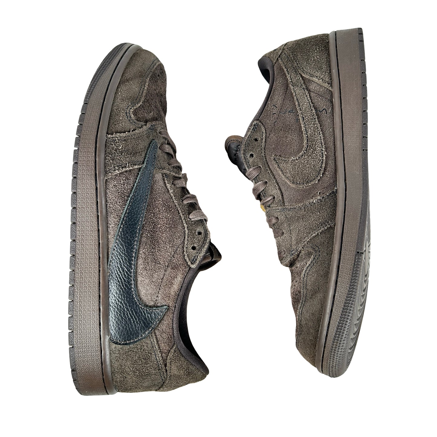 DM7866 202 Jordan 1 Retro Low OG SP Travis Scott Velvet Brown [USED] - 10.5 M (Used10)