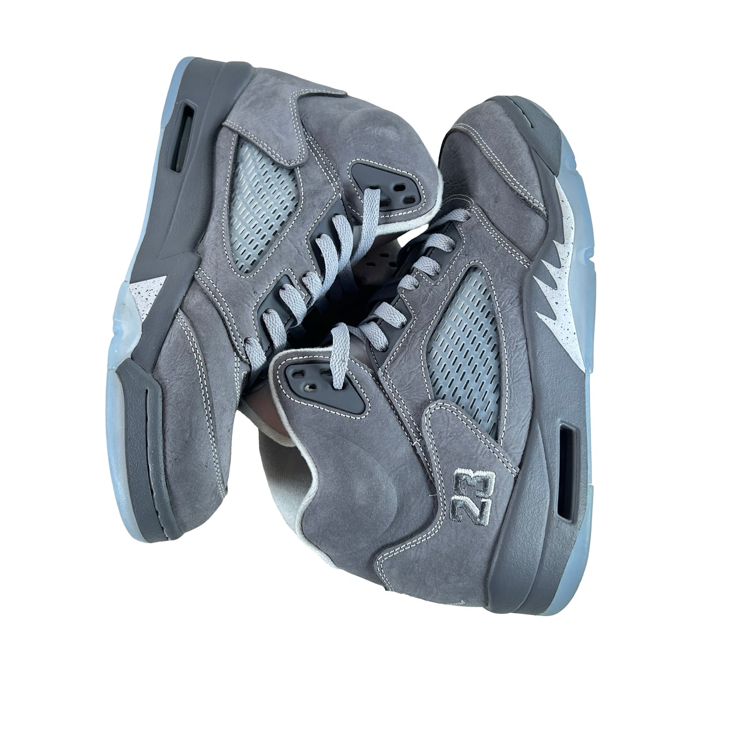 DD0587 002 Jordan 5 Retro Wolf Grey (2026) [USED] - 9 M (Used4)