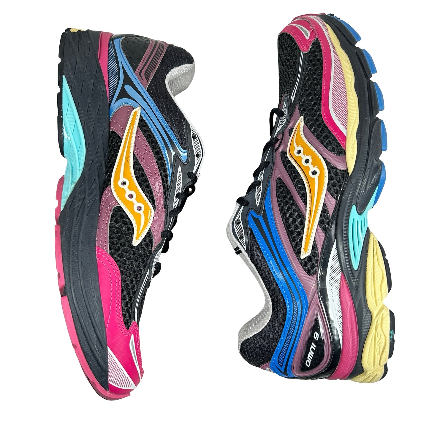S70739 65 Saucony ProGrid Omni 9 Black Multi [USED] - 12 M (Used)