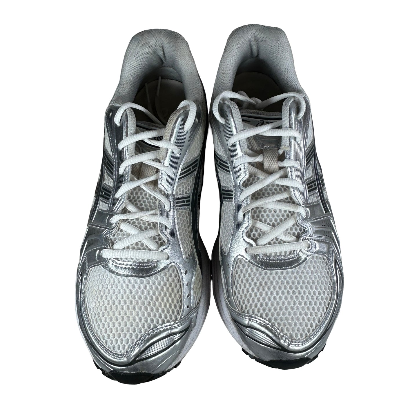 1203A537 110 ASICS Gel-Kayano 14 White Graphite Grey [USED] - 10.5 M (Used)