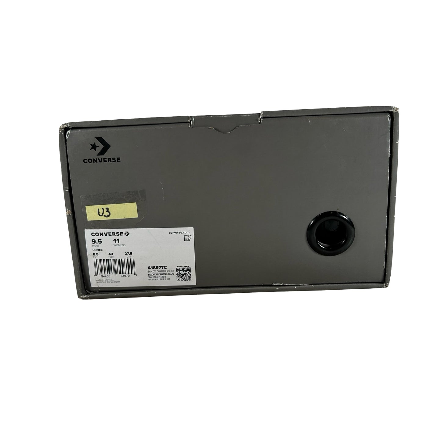 A18977C Converse SHAI 001 Charm Black [USED] - 9.5 M (Used3)