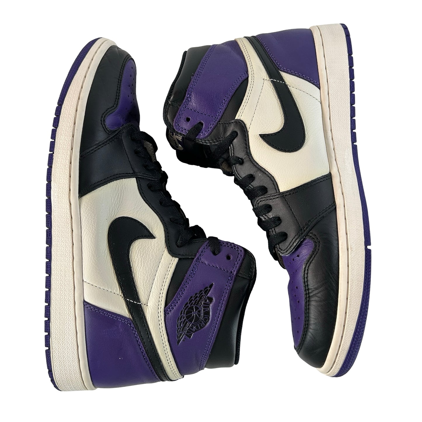 555088 501 Jordan 1 Court Purple [USED] - 12 M (Used) (No Box)