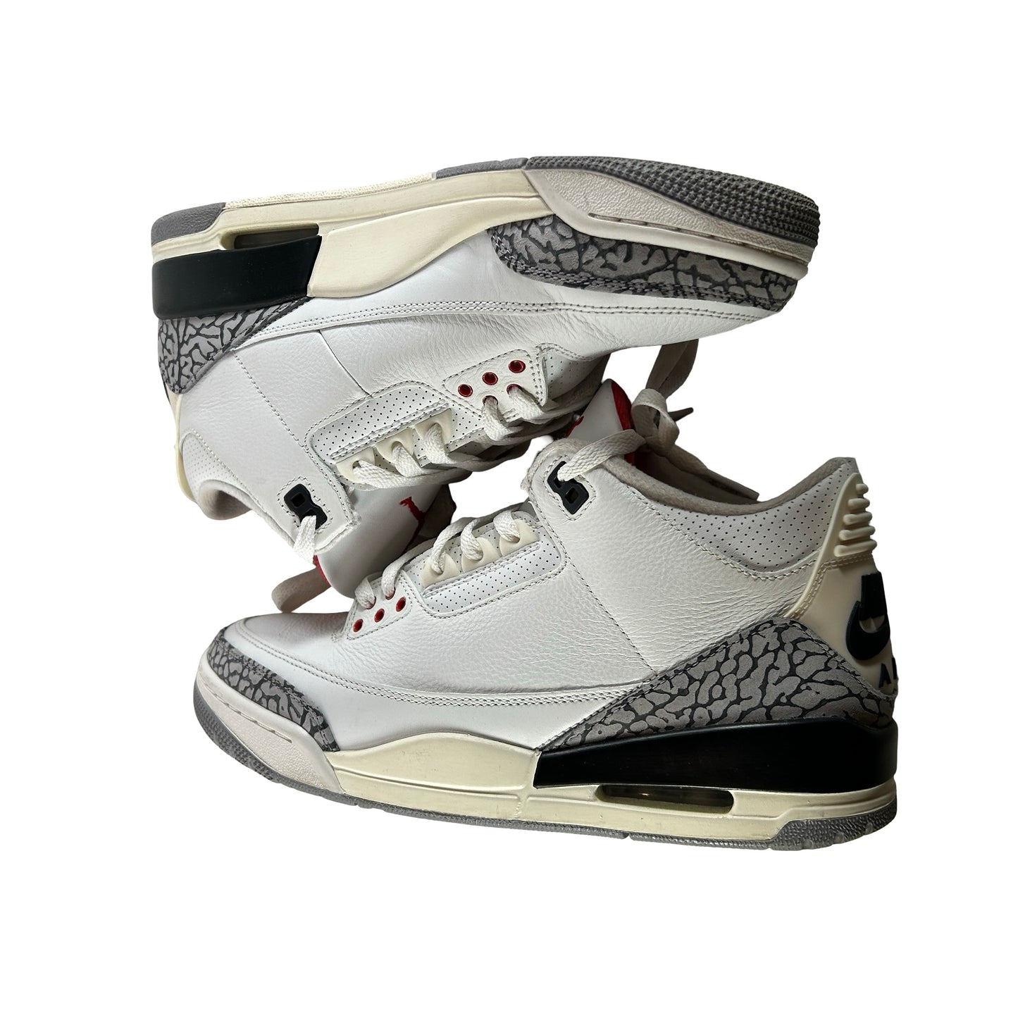 DN3707 100 Jordan 3 Retro White Cement Reimagined [USED] - 9 M (Used30)