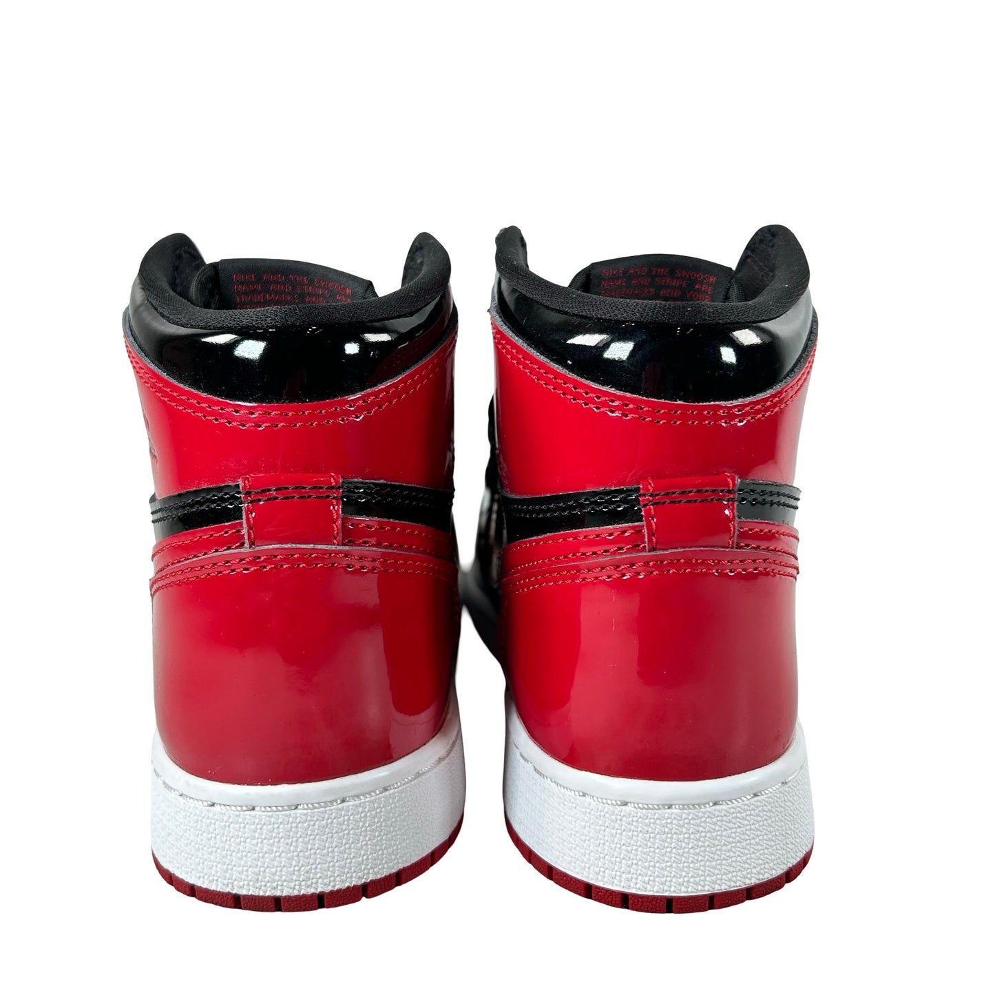 575441 063 Jordan 1 Retro High OG Patent Bred (GS) [USED] - 4.5 Y (Used3)