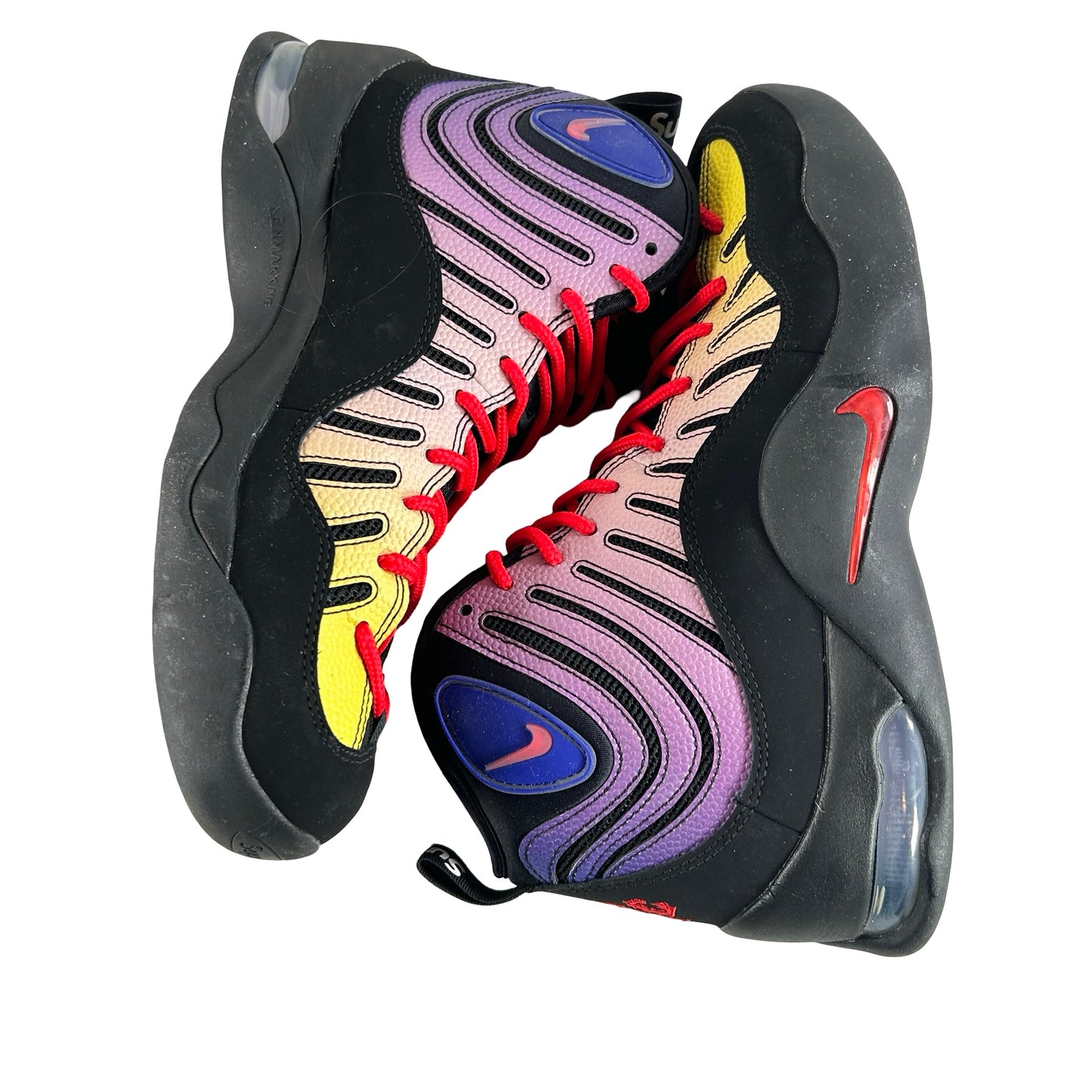 DX3292 001 Nike Air Bakin SP Supreme Black [USED] - 9 M (Used)