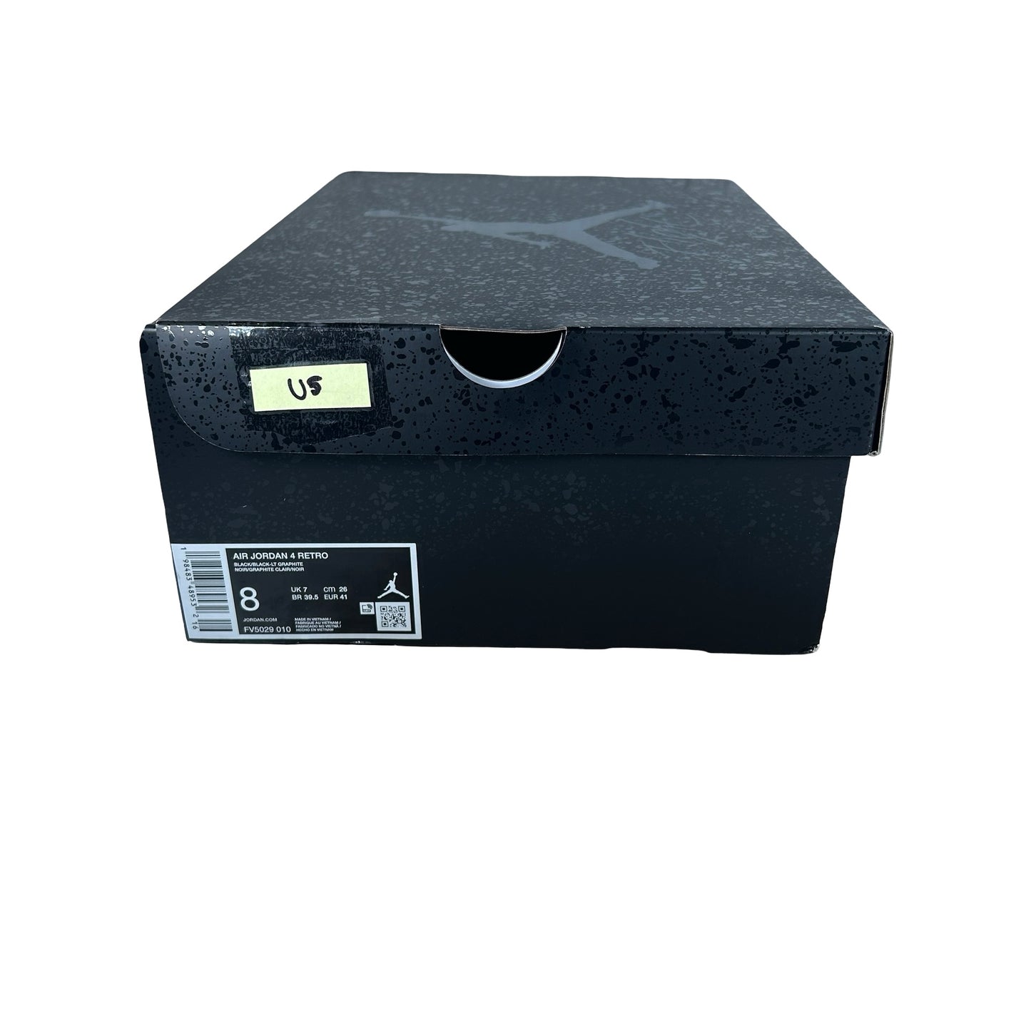 FV5029 010 Jordan 4 Retro Black Cat (2025) [USED] - 8 M (Used5)