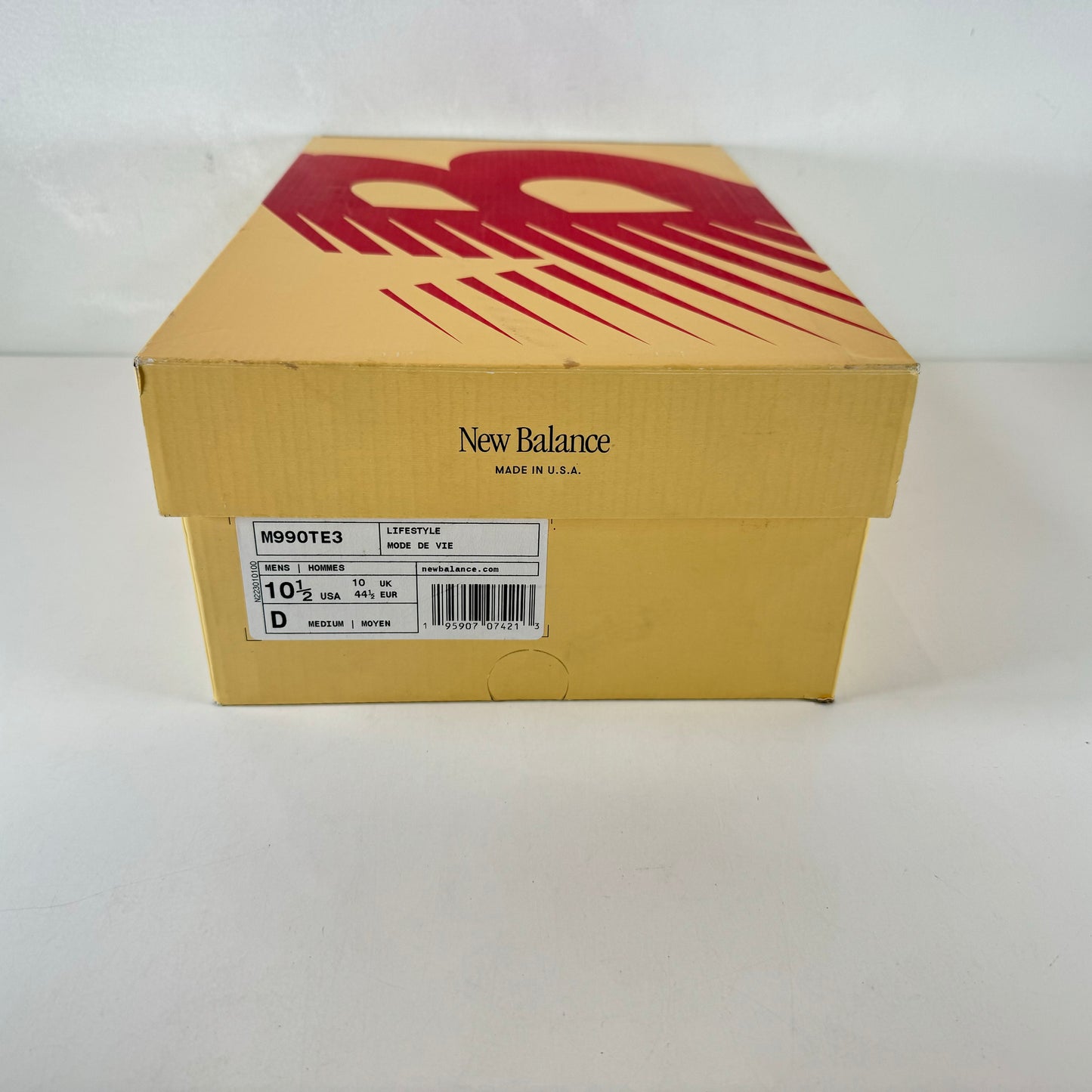 M990TE3 New Balance 990v3 MiUSA Teddy Santis Navy Castlerock [USED] - 10.5 M (Used)