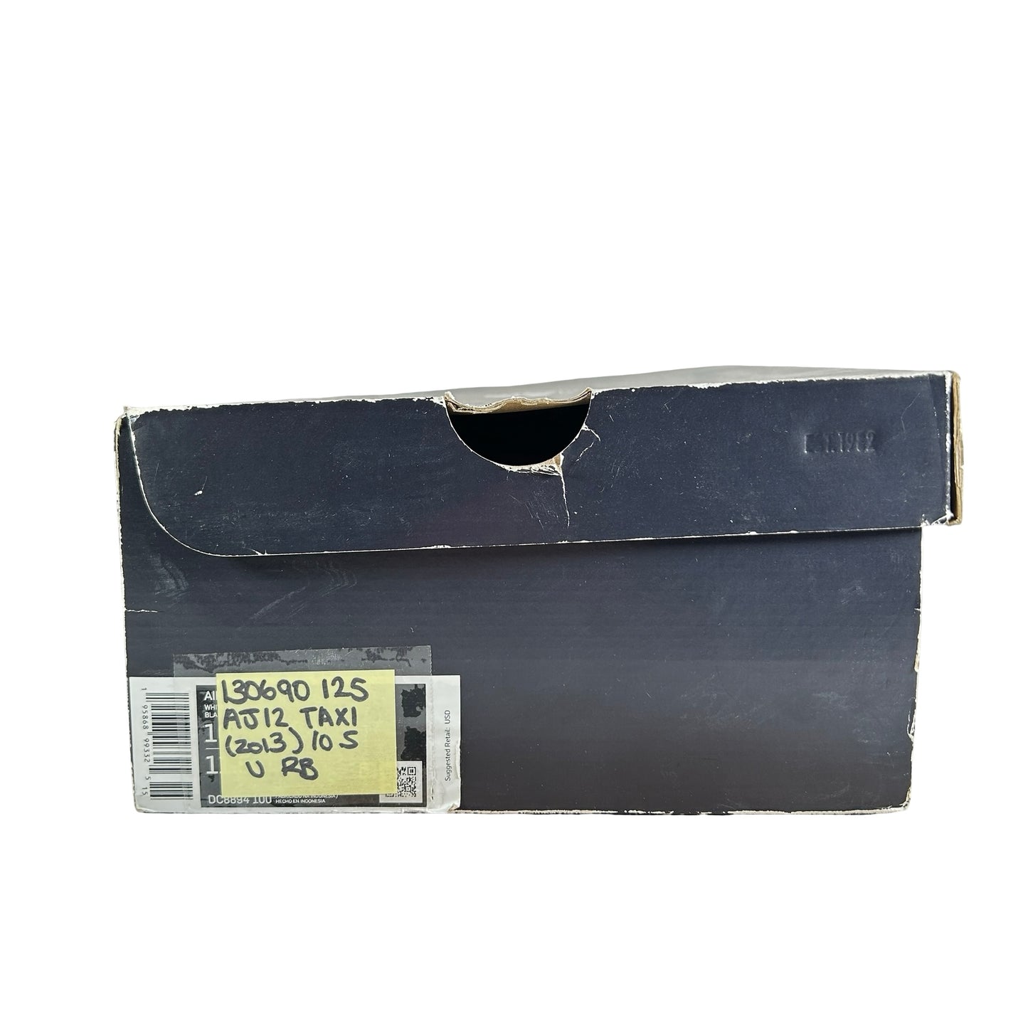 130690 125 Air Jordan Retro 12 Taxi (2013) [USED] - 10.5 M (Used) (Replace Box)