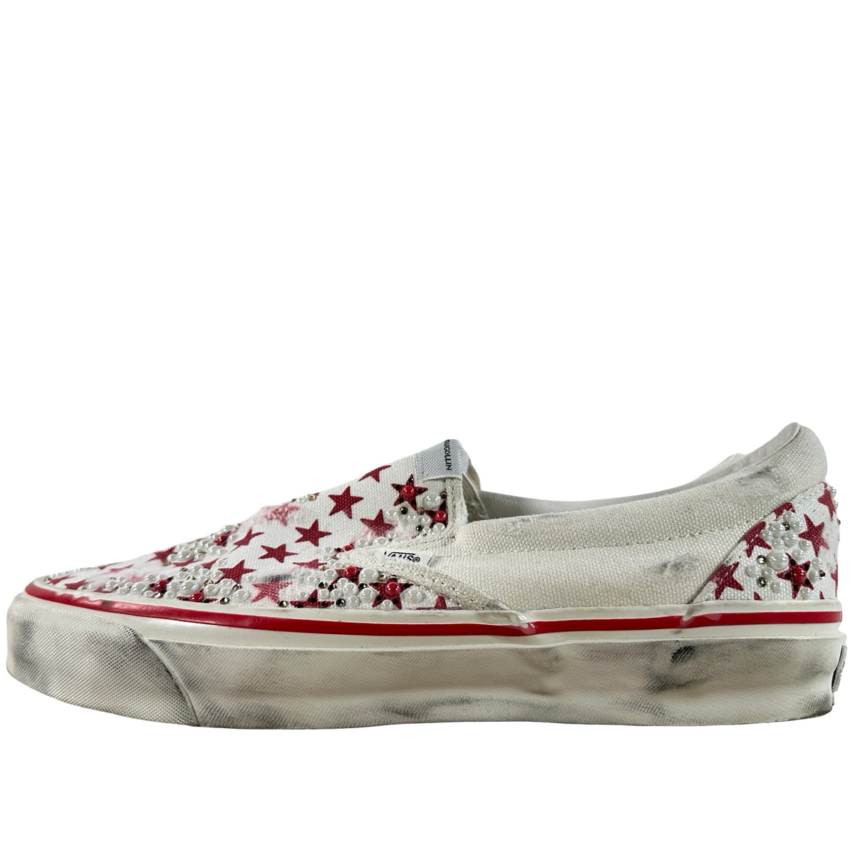 VN000Z7ZBOP1 Vans Classic Slip-On Mattias Gollin Stella Rossa [USED] - 11 M (Used) (No Box)