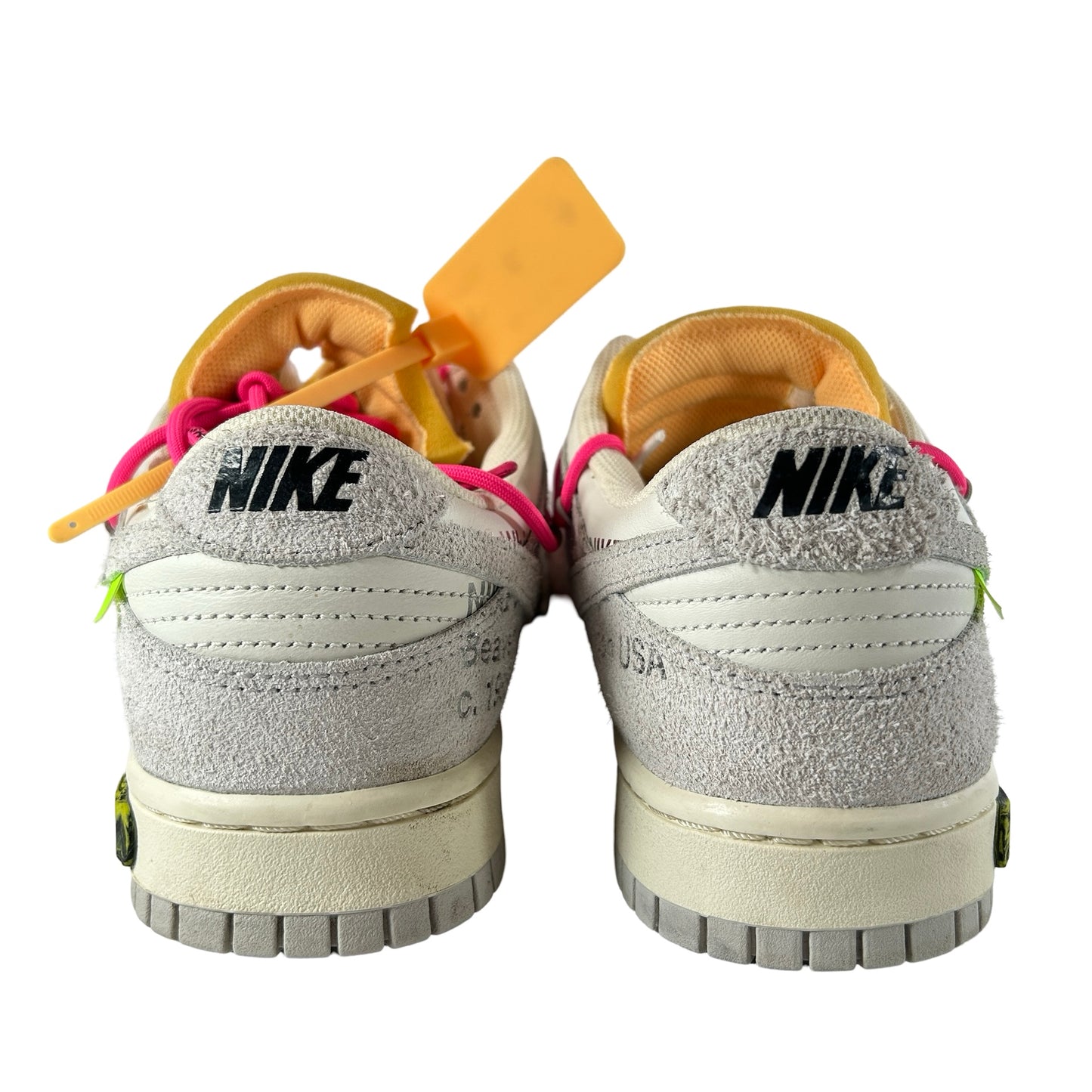 DJ0950 117 Nike Dunk Low Off-White Lot 17 [USED] - 10.5 M (Used)