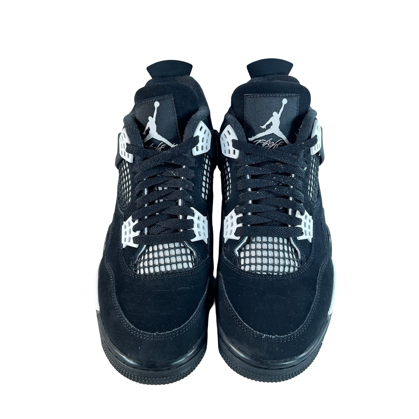 FQ8138 001 Jordan 4 Retro White Thunder [USED] - 8 M (Used7)