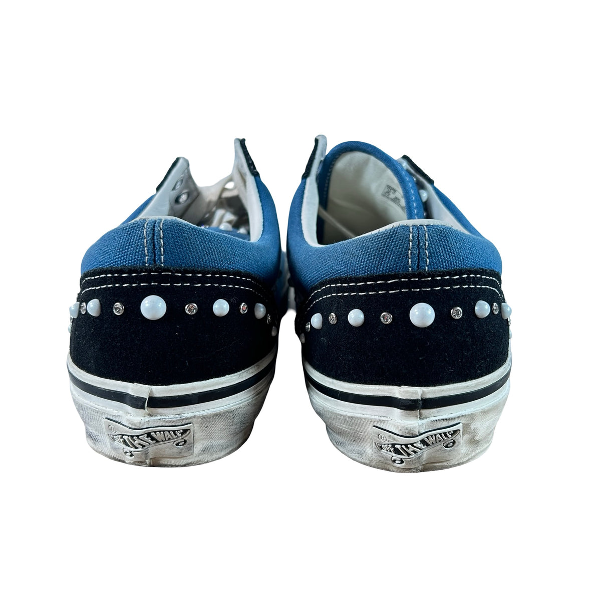 VN000E8VYA6 Vans LX Old Skool 36 Pearlized Pack Black Navy [USED] - 10 M (Used4)