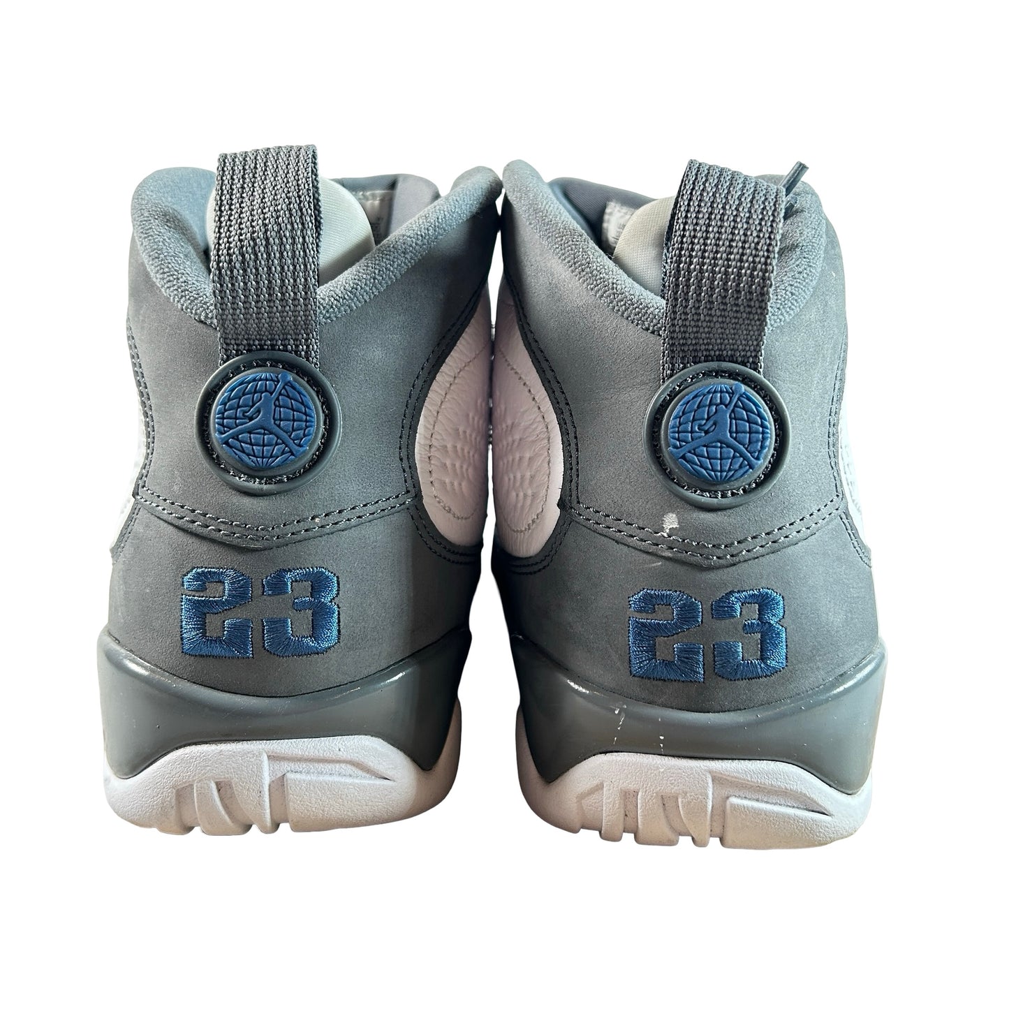 HV4794 100 Jordan 9 Retro Flint Grey French Blue (2026) [USED] - 10 M (Used2)
