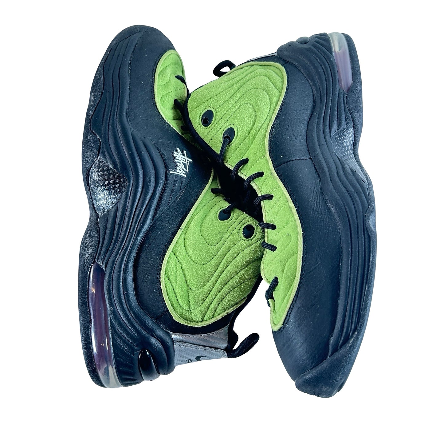 DX6933 300 Nike Air Penny 2 Stussy Vivid Green Black [USED] - 11.5 M (Used2)