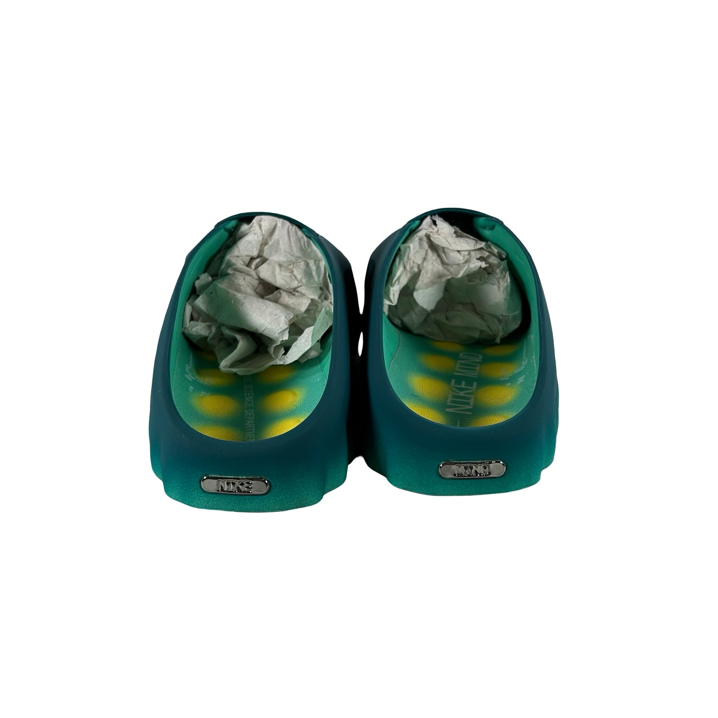 HQ4307 301 Nike Mind 001 Slide Geode Teal Light Menta [USED] - 9 M (Used)