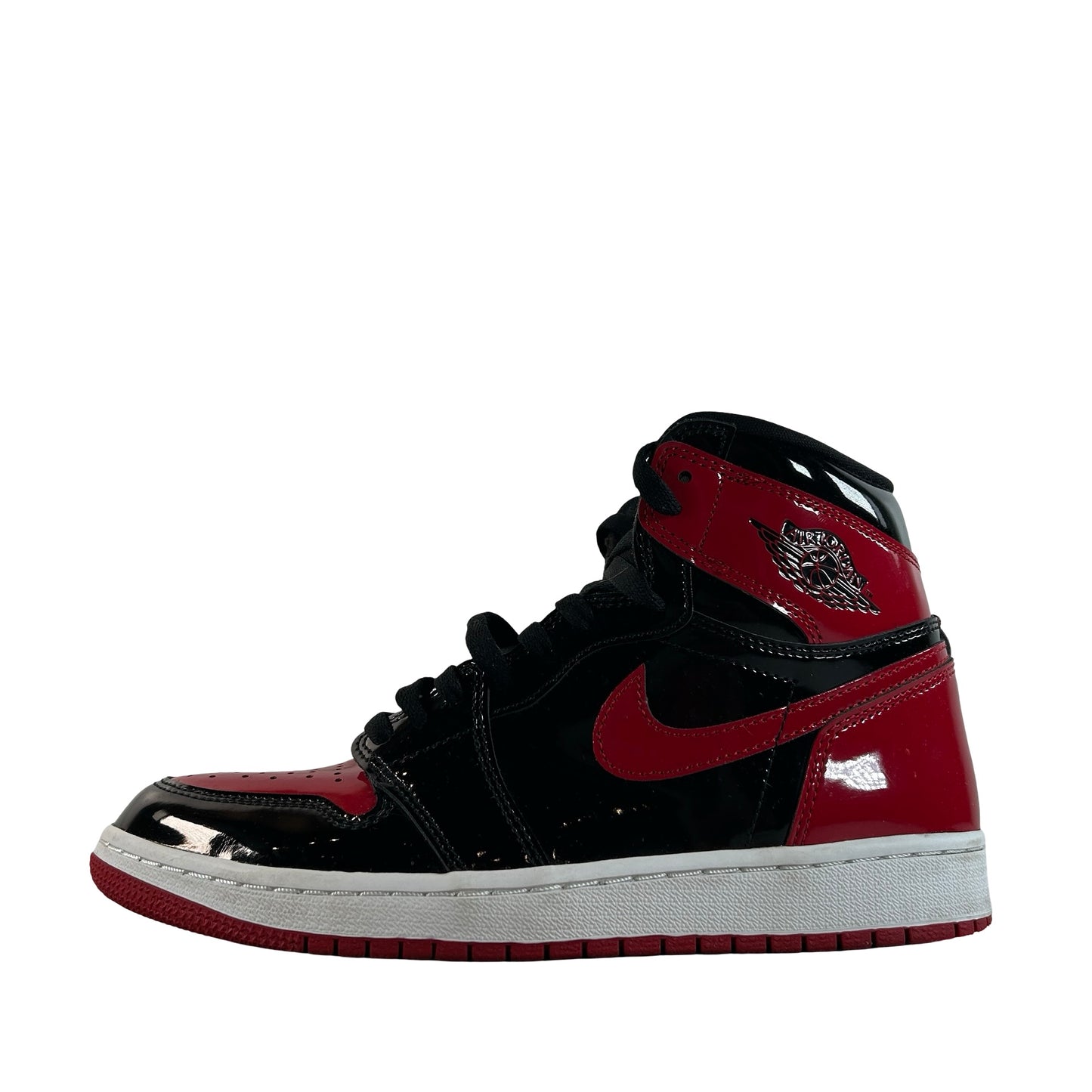 555088 063 Jordan 1 Retro High OG Patent Bred [USED] - 8.5 M (Used6)