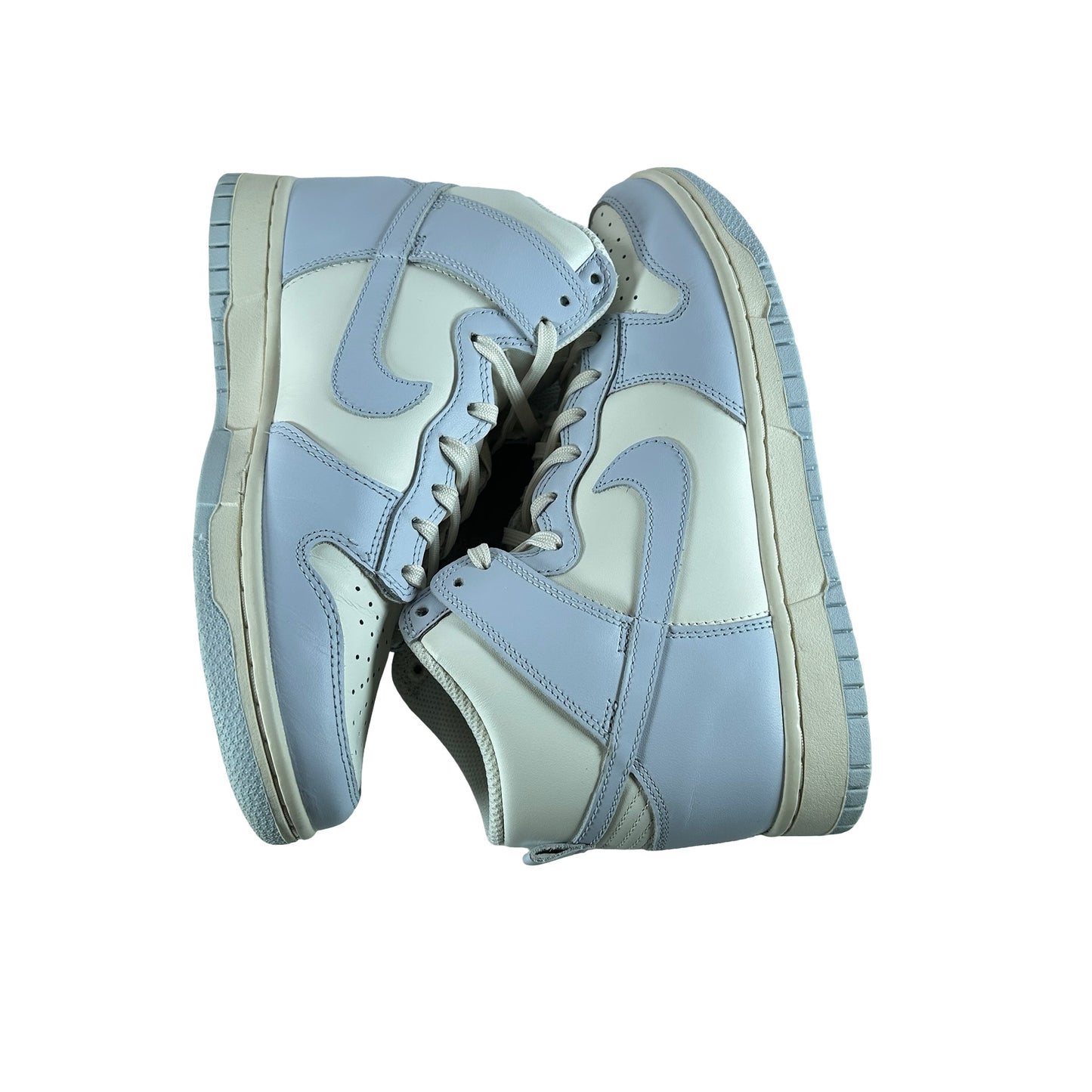 DD1869 102 Nike Dunk High Sail Football Grey (Women's) [USED] - 7.5 W (Used)