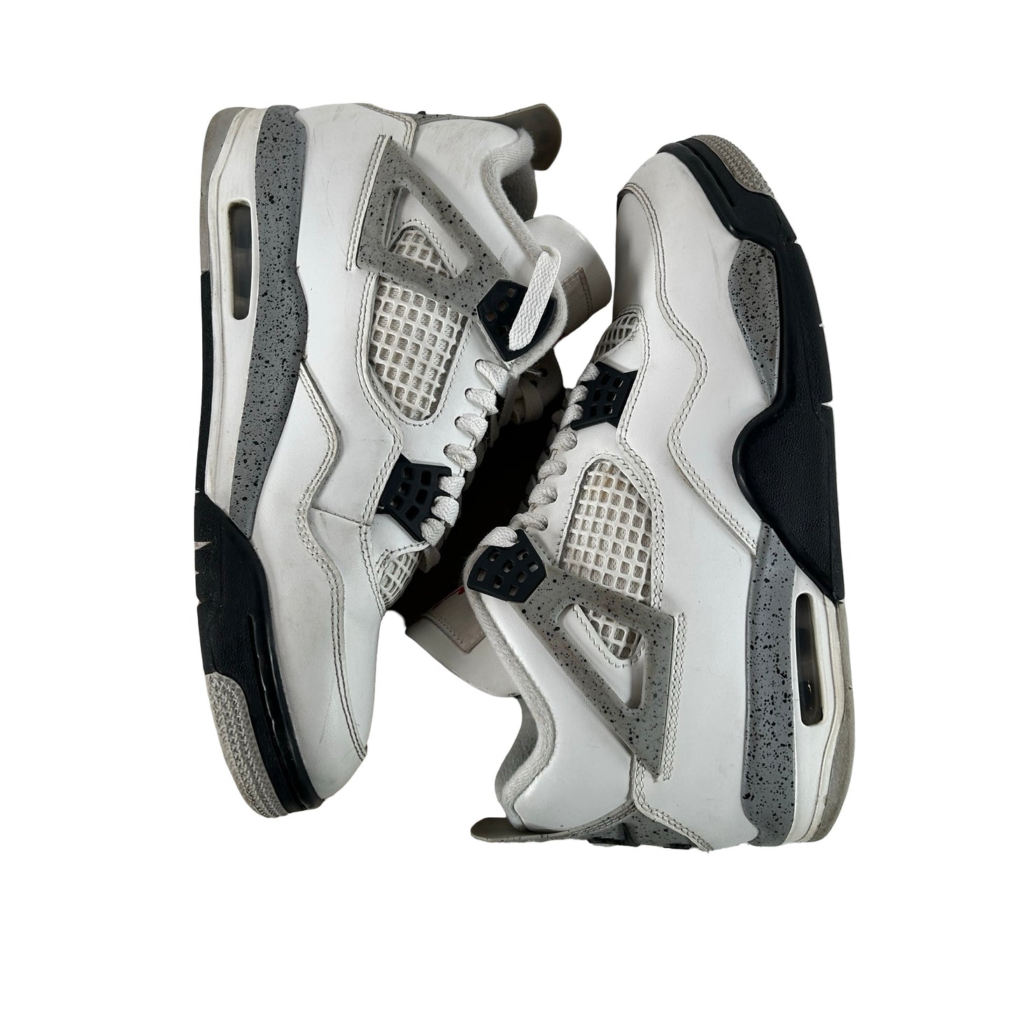FV5029 100 Jordan 4 Retro White Cement (2025) [USED] - 8 M (Used18)