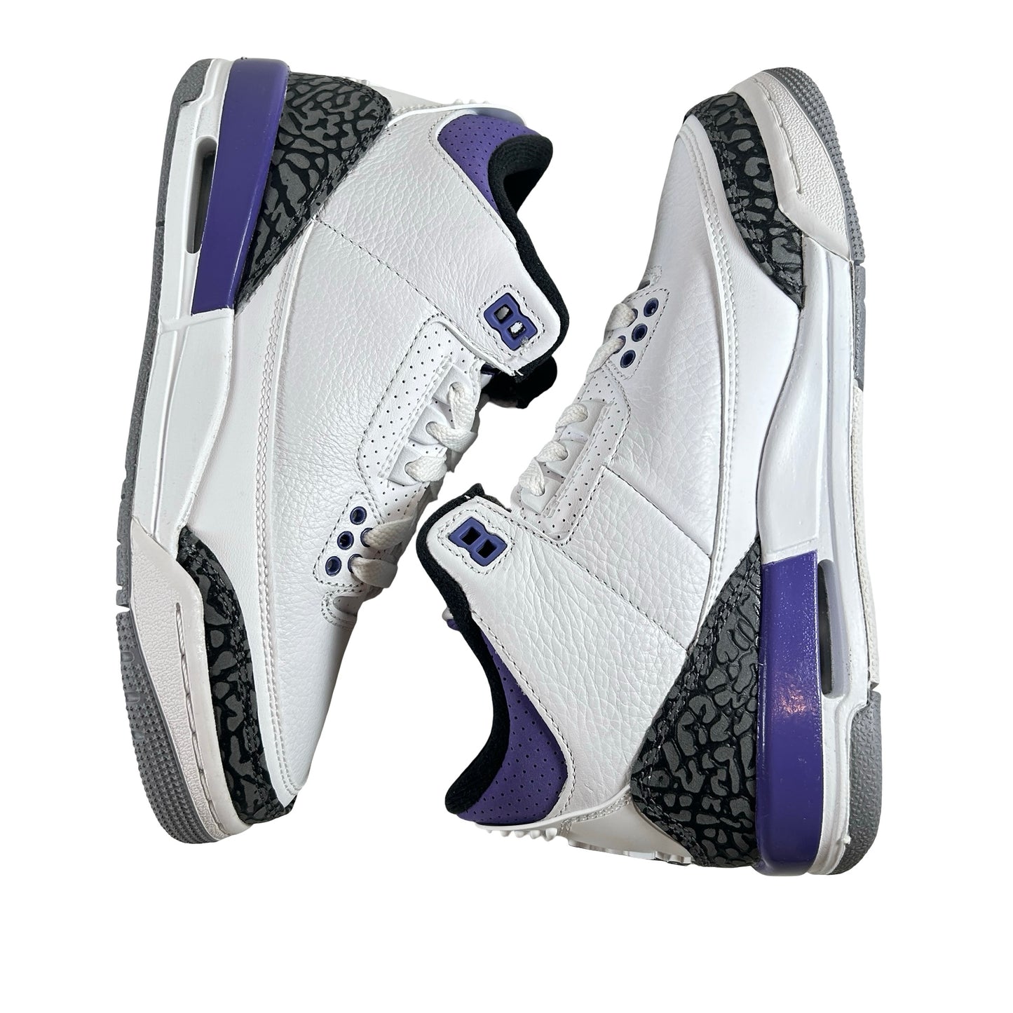 DM0967 105 Jordan 3 Retro Dark Iris (GS) [CONDITIONAL] - 4.5 Y (Factory Defects)